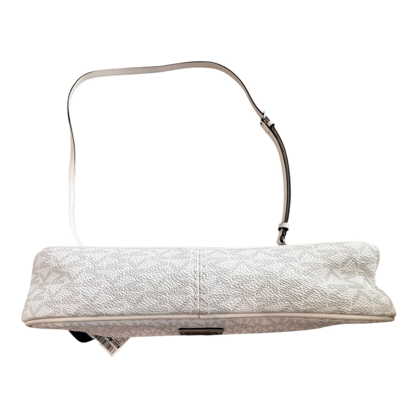 Handbag Designer By Michael Kors In Grey & White, Size:Small