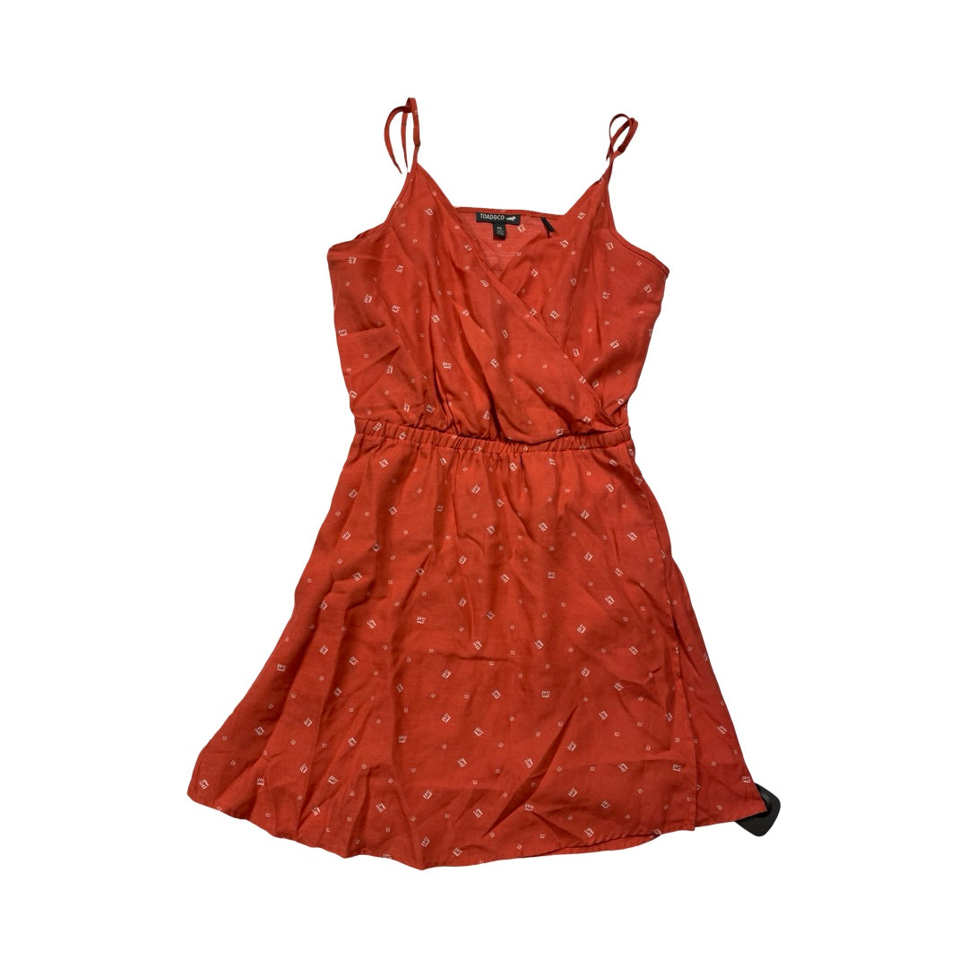 Dress Casual Short By Toad & Co In Orange, Size:Xs