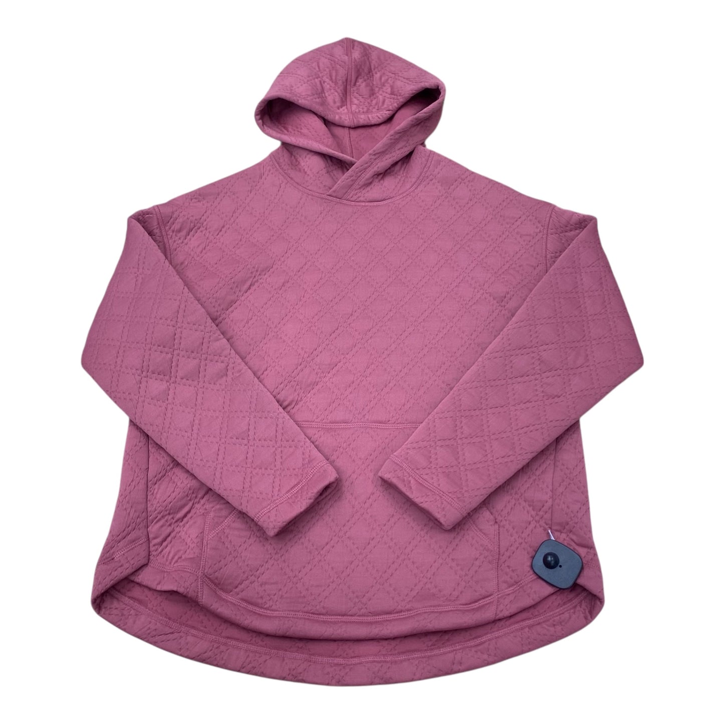 Sweatshirt Hoodie By Eddie Bauer In Pink, Size:M