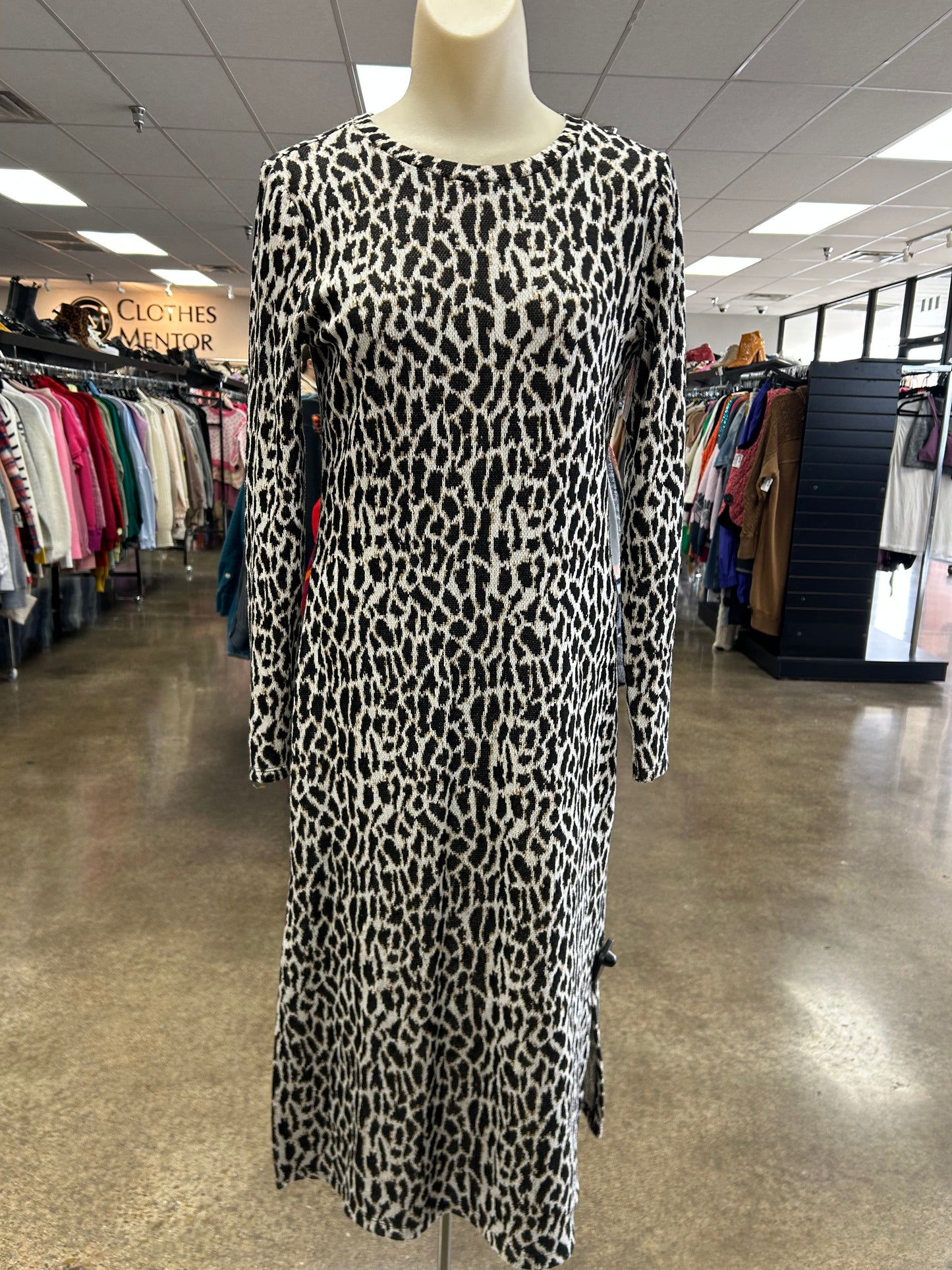 Dress Casual Maxi By Loft In Animal Print, Size:Xs
