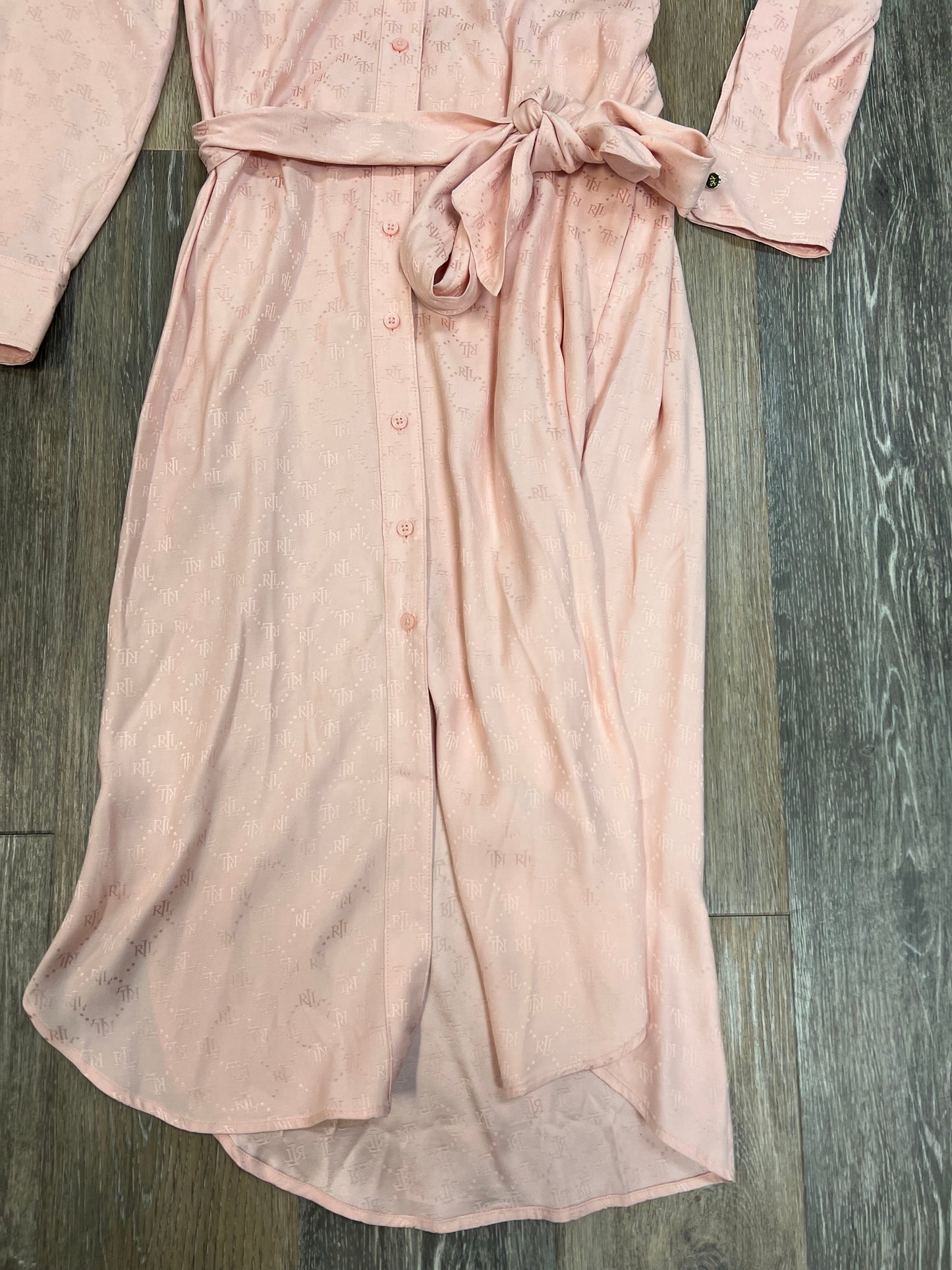 Dress Casual Maxi By Lauren By Ralph Lauren In Coral, Size: 2p