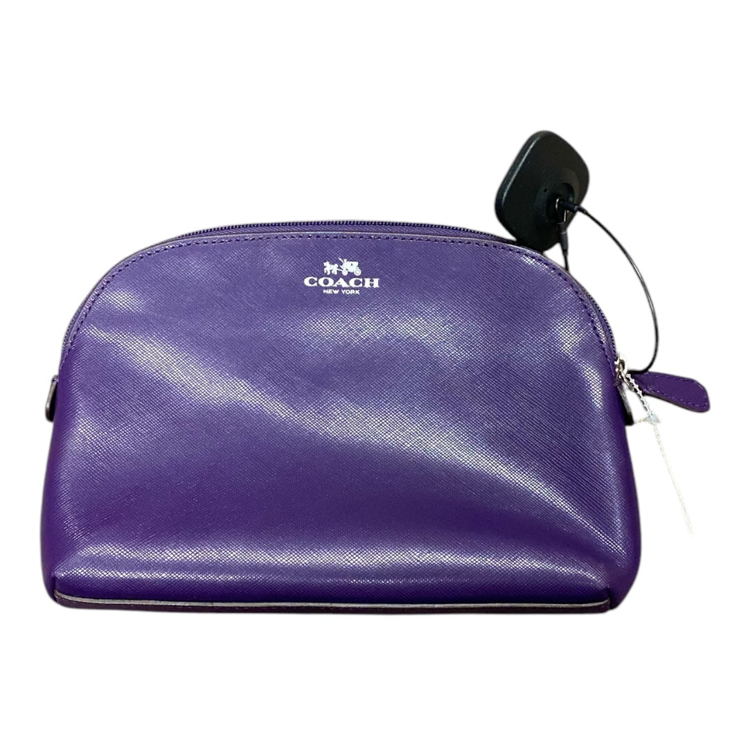 Makeup Bag Designer By Coach, Size: Medium