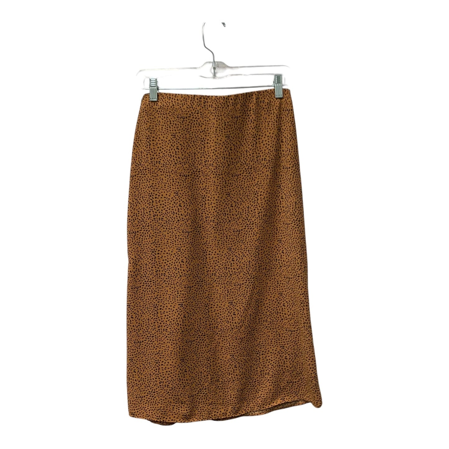 SKIRT MIDI by NINE WEST In BLACK & BROWN, Size: 0