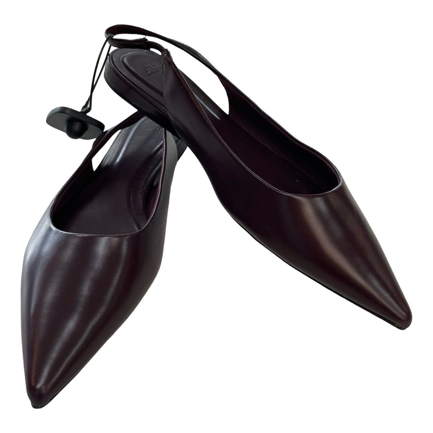 Shoes Flats By H&M In Purple, Size:8