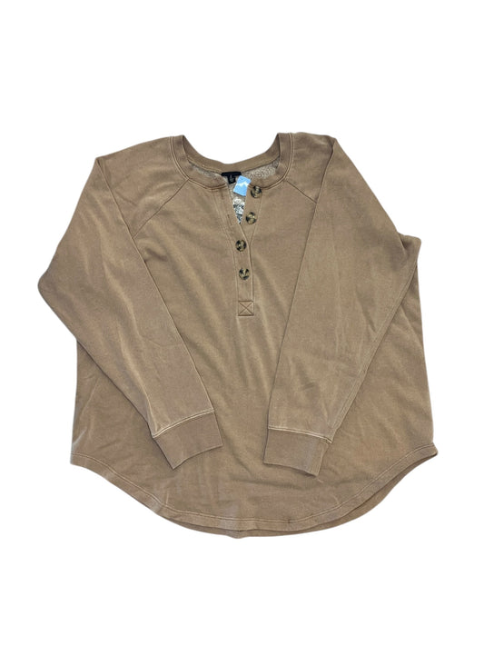 Top Ls By Torrid In Tan, Size:1X