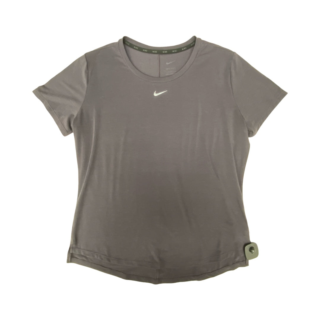 Athletic Top Ss By Nike Apparel In Purple, Size:L