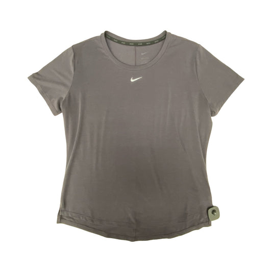 Athletic Top Ss By Nike Apparel In Purple, Size:L