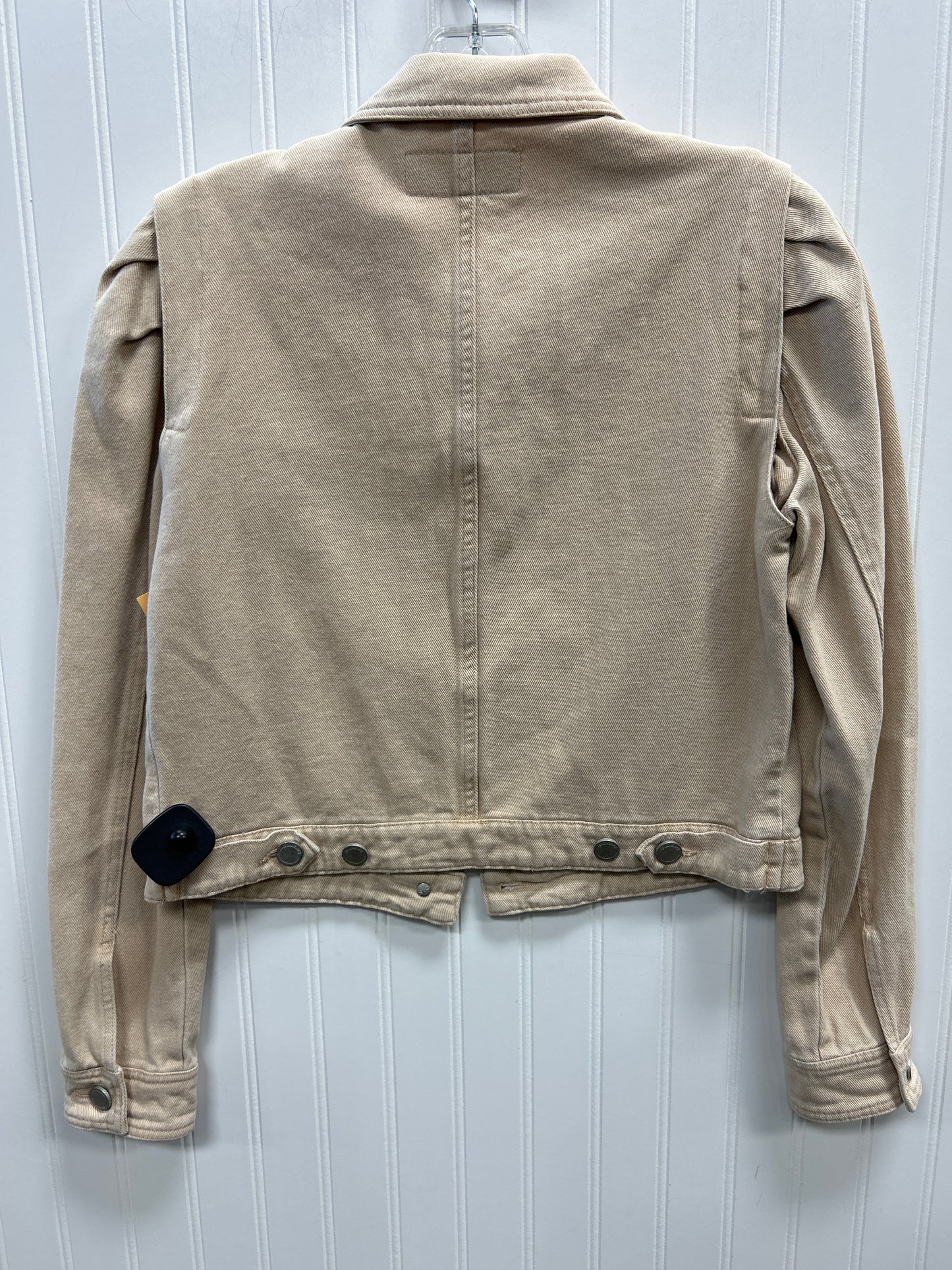Jacket Denim By Blanknyc In Cream Denim, Size:S