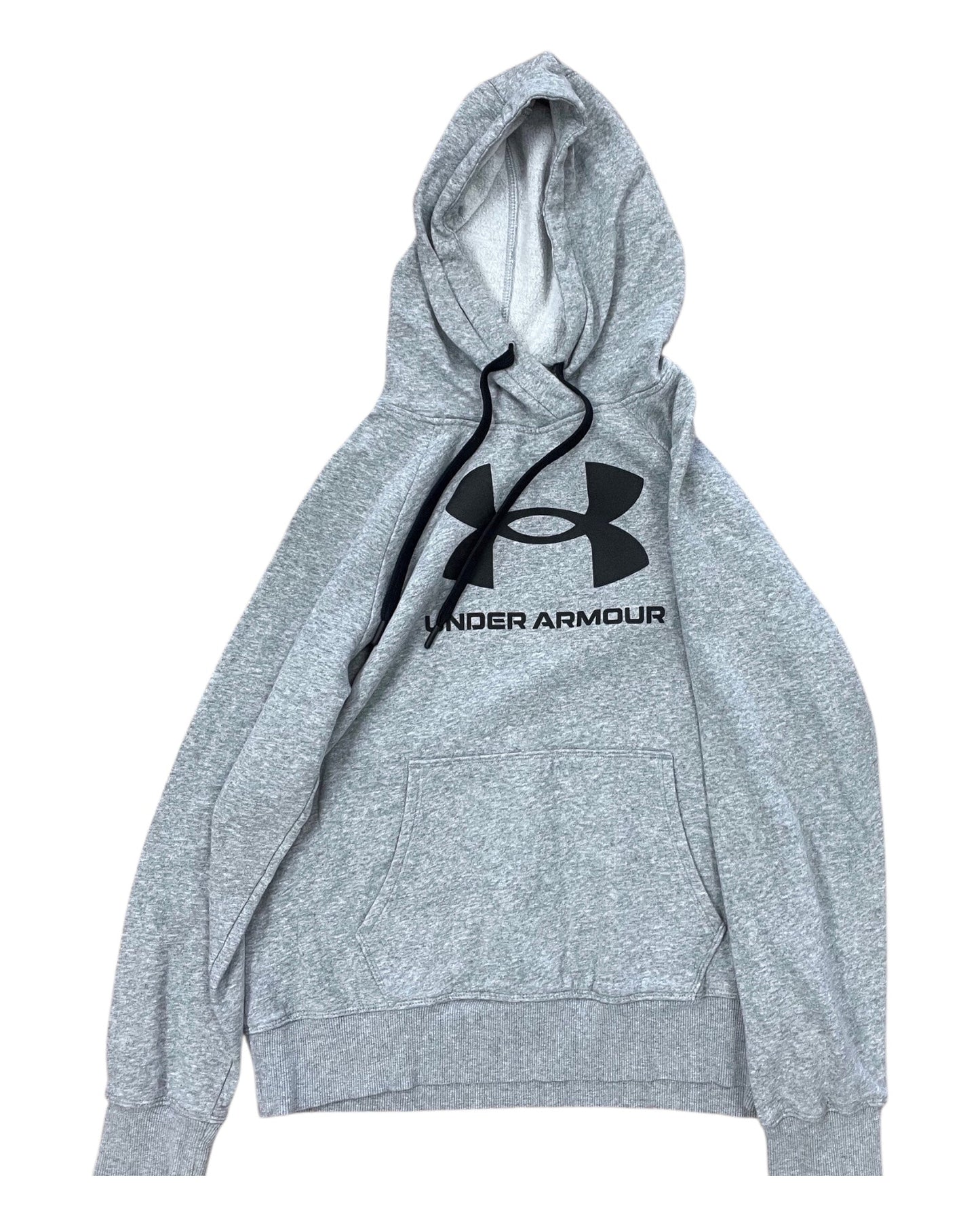 Sweatshirt Hoodie By Under Armour In Grey, Size:M