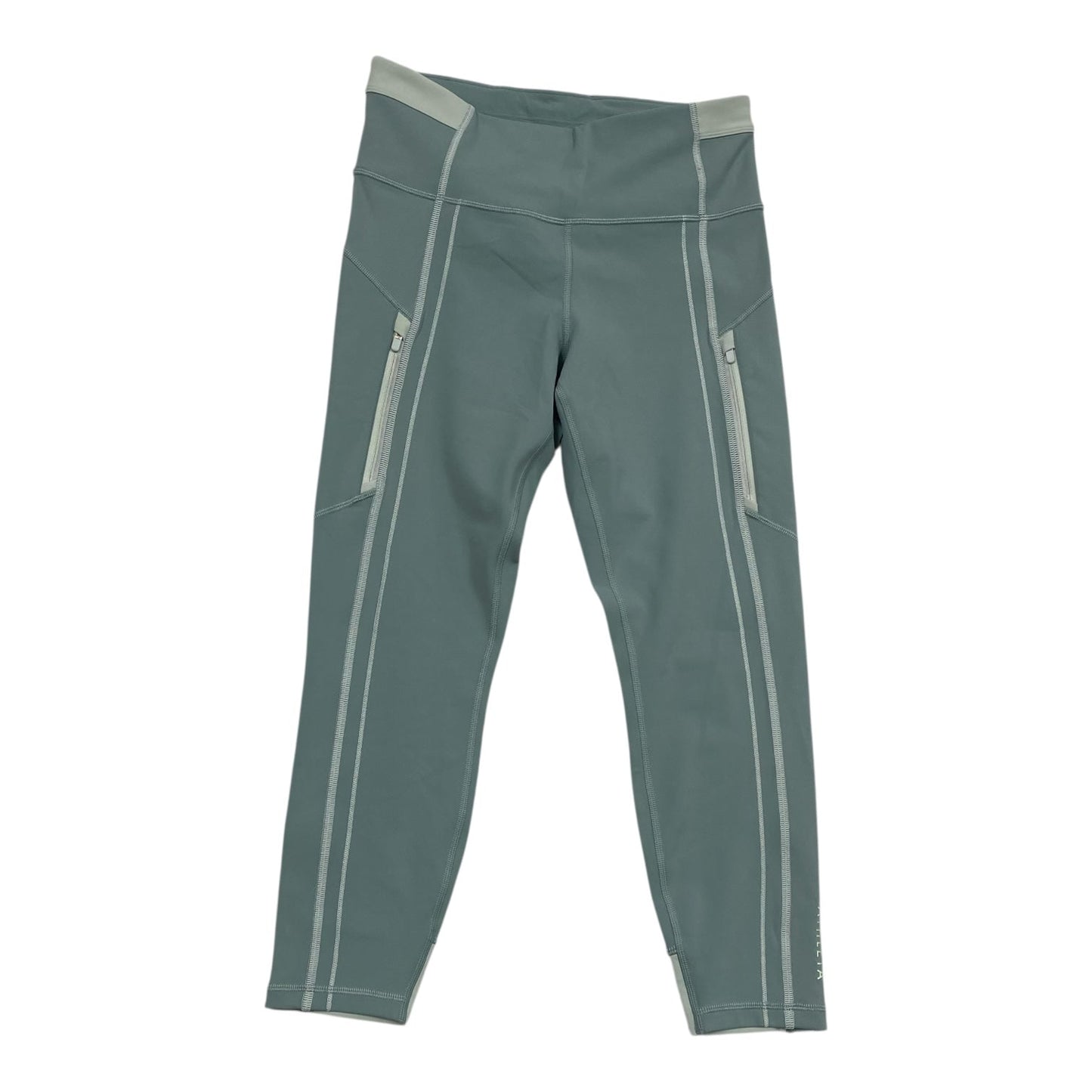 Athletic Pants By Athleta In Green, Size:M