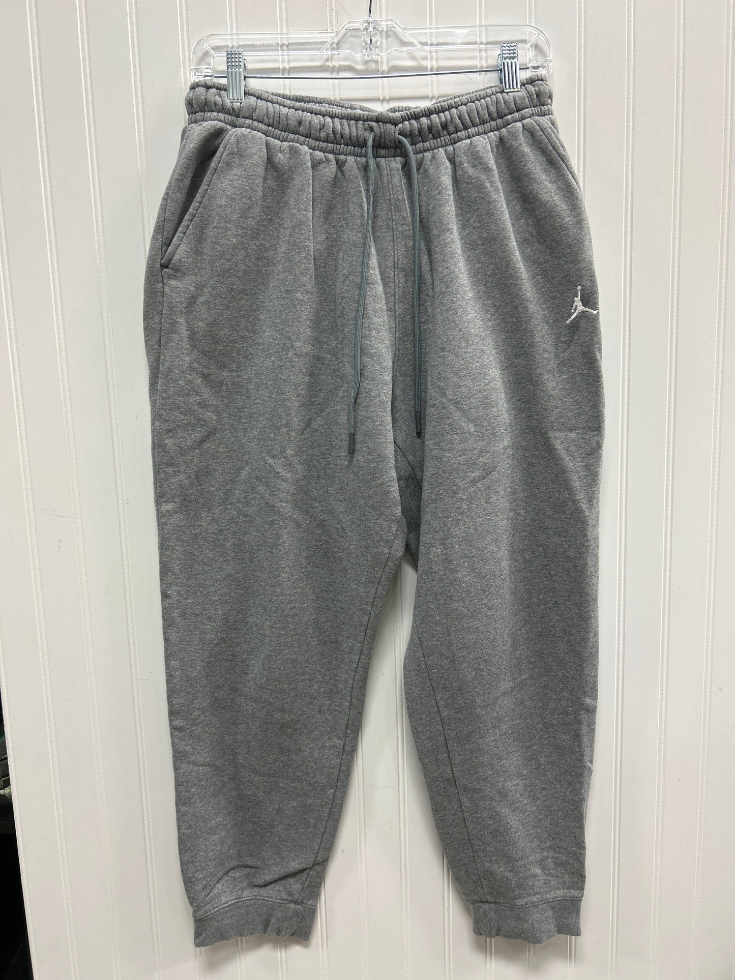 Athletic Pants By Jordan In Grey, Size:L