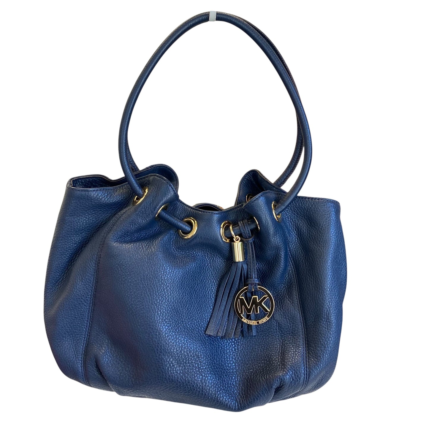 Handbag Designer By Michael Kors In Blue, Size:Medium