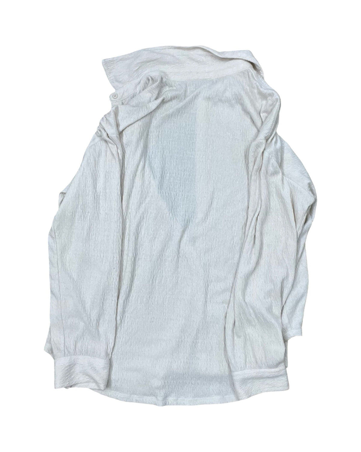 Blouse Ls By Z Supply In Cream, Size:M