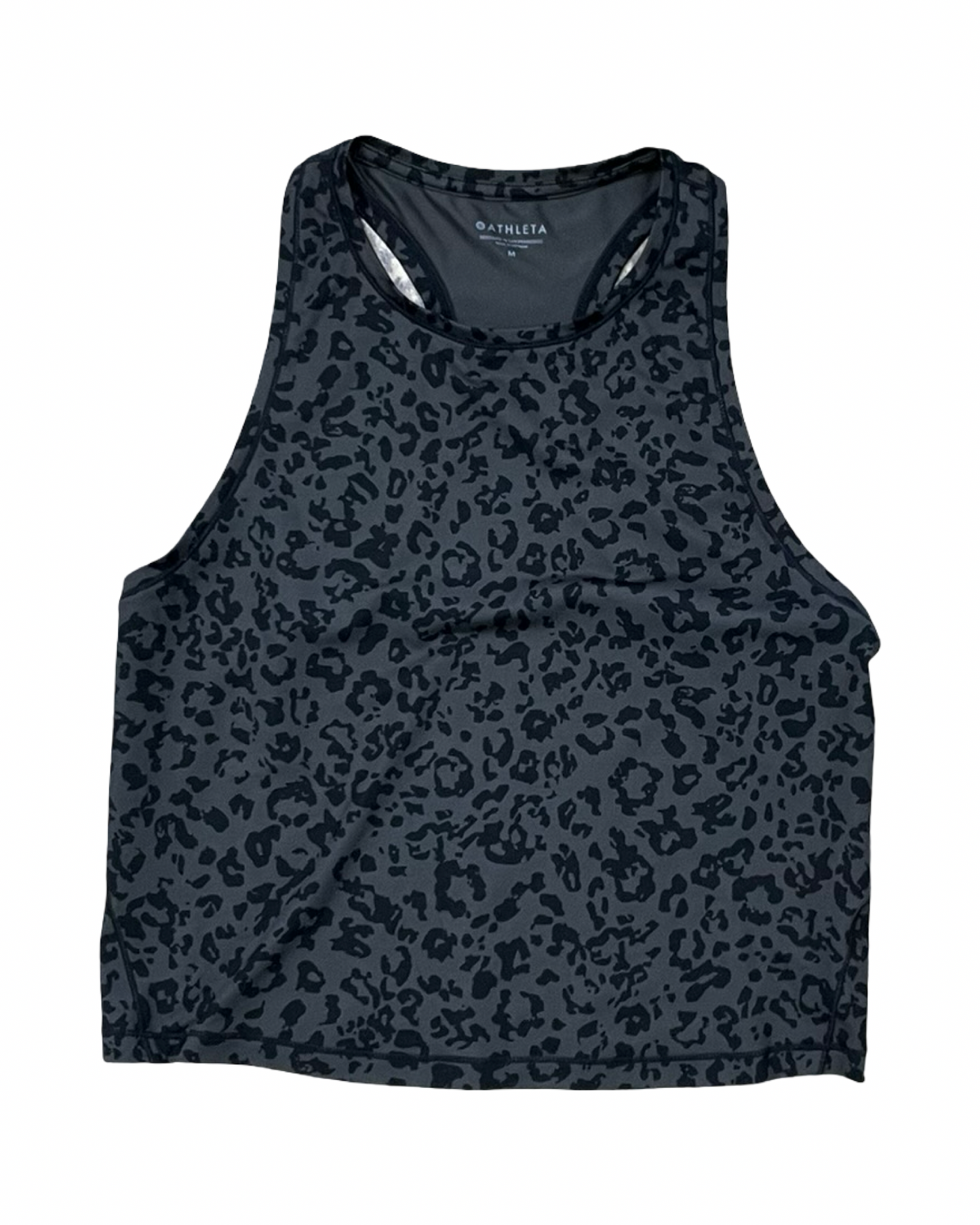 Athletic Tank Top By Athleta In Leopard Print, Size:M