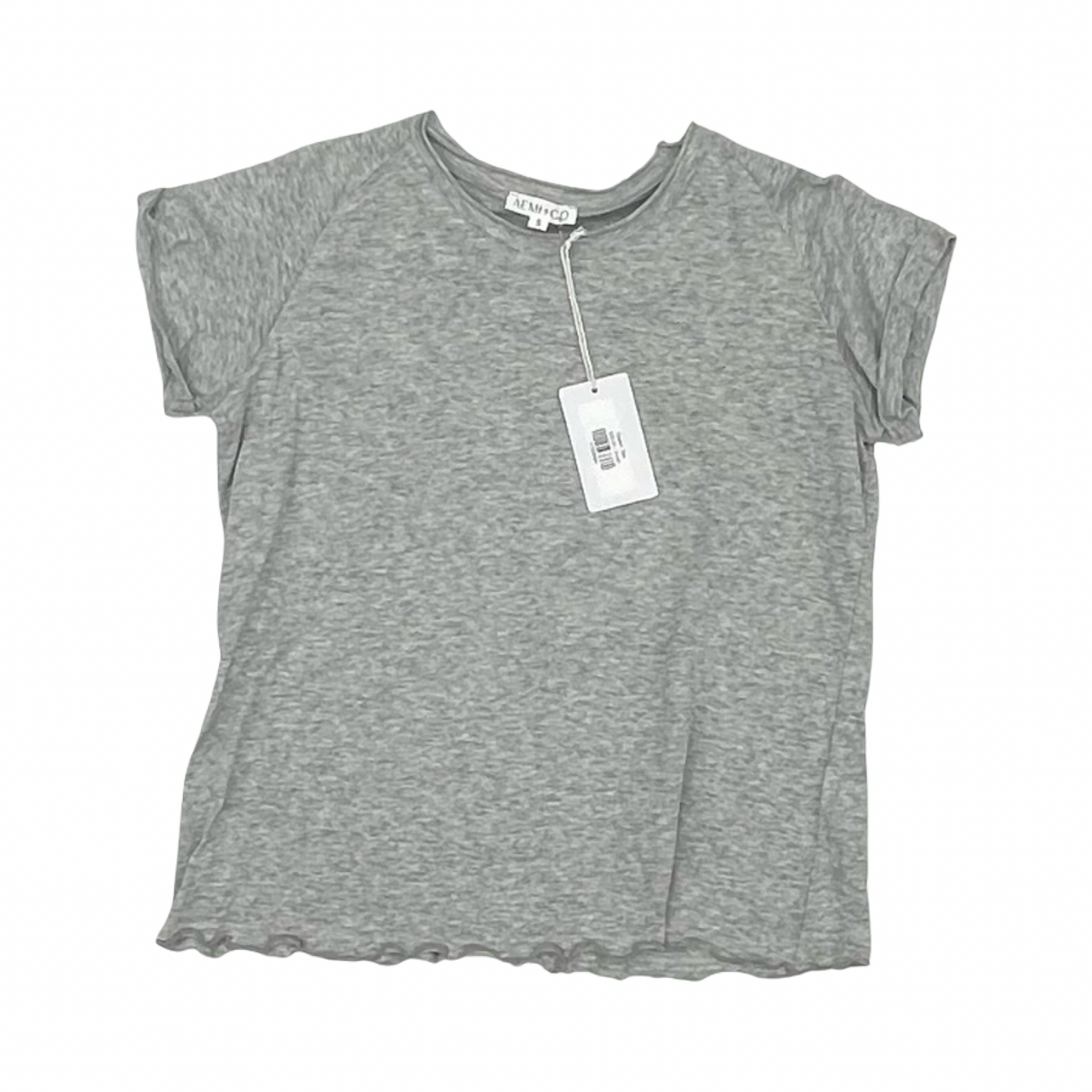 Top Ss By Clothes Mentor In Grey, Size:S