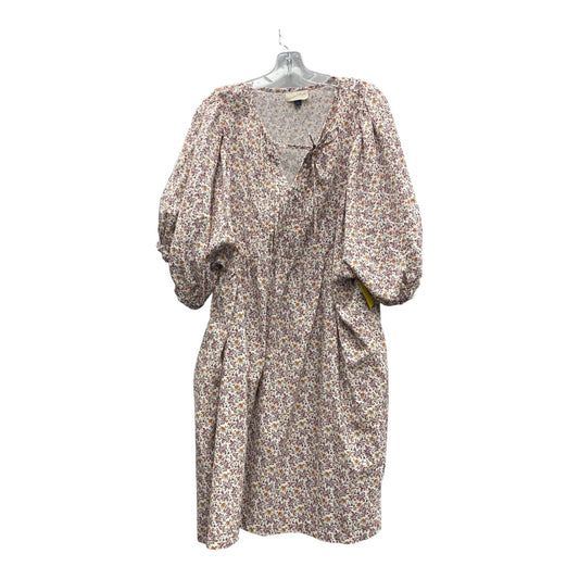 Dress Casual Short By Universal Thread In Purple, Size:1X