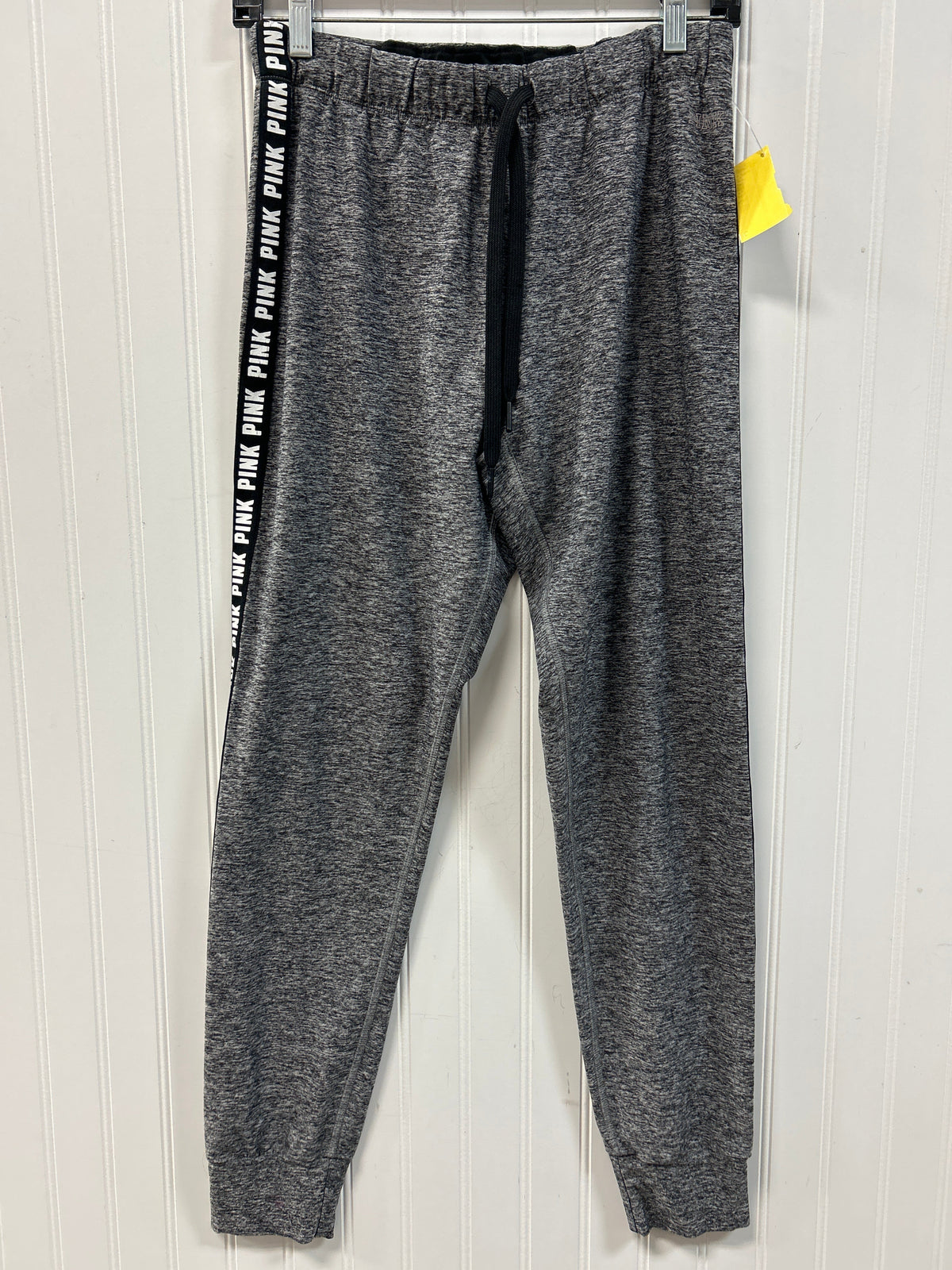 Athletic Pants By Pink In Grey, Size:M