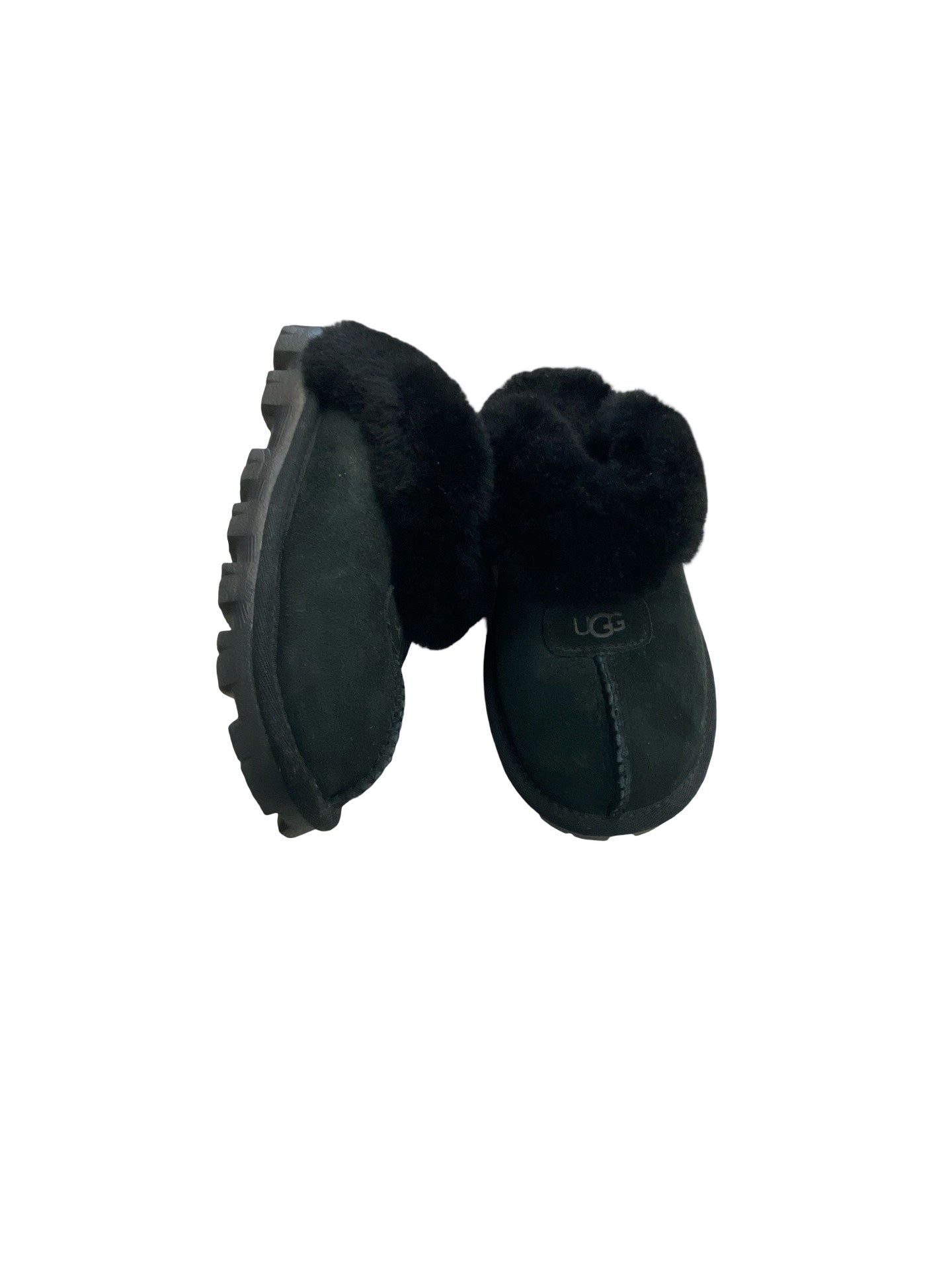 Slippers Designer By Ugg In Black, Size:6