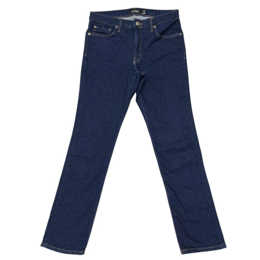 Jeans Straight By Lauren By Ralph Lauren In Blue, Size:6