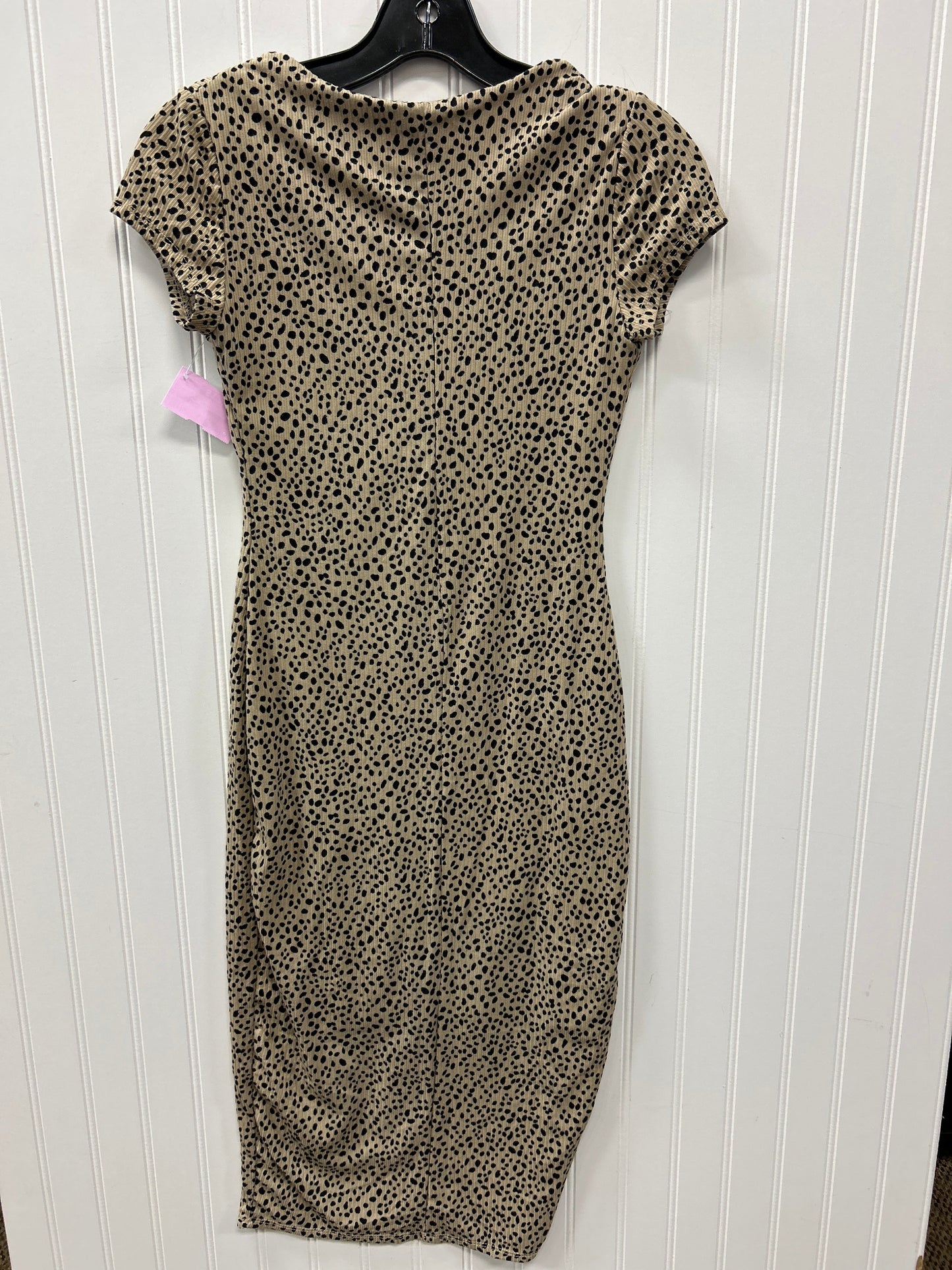 Dress Casual Midi By Jessica Simpson In Animal Print, Size:M