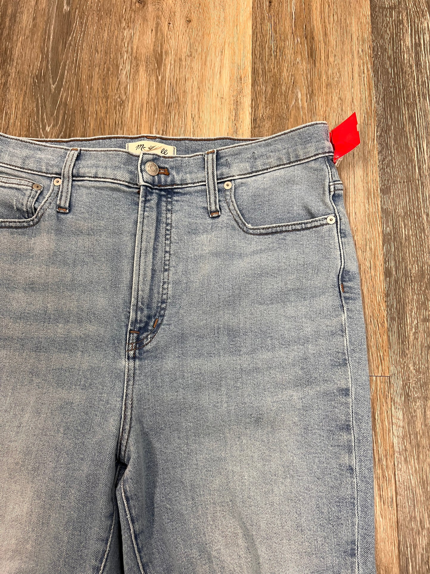 Blue Denim Jeans Straight Madewell, Size 12/31