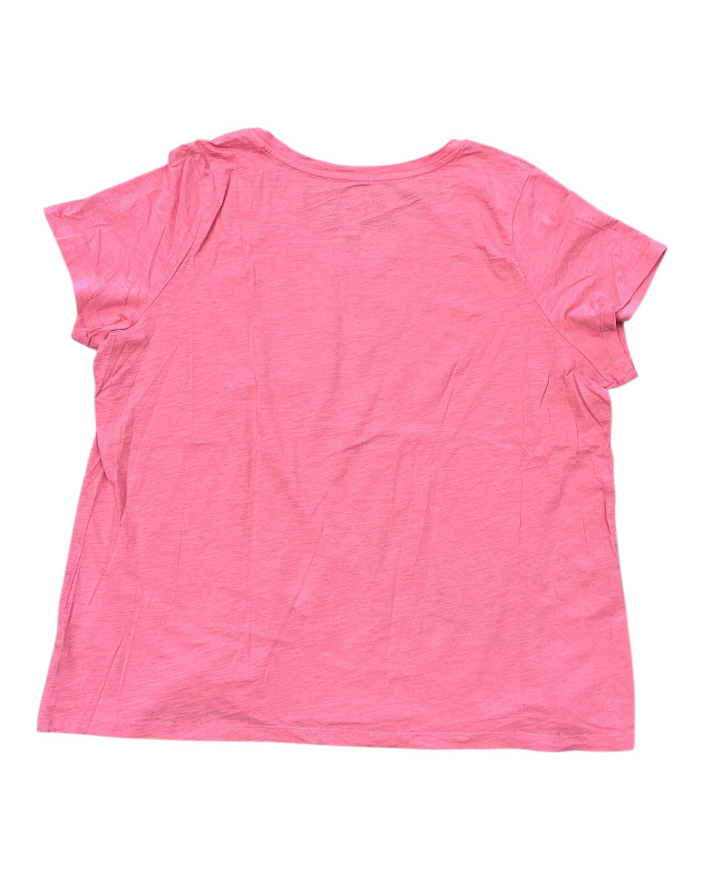 Top Ss Basic By Sonoma In Peach, Size:1X