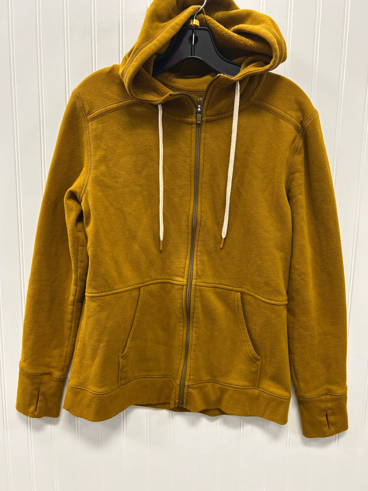 Sweatshirt Hoodie By Tek Gear In Yellow, Size:M