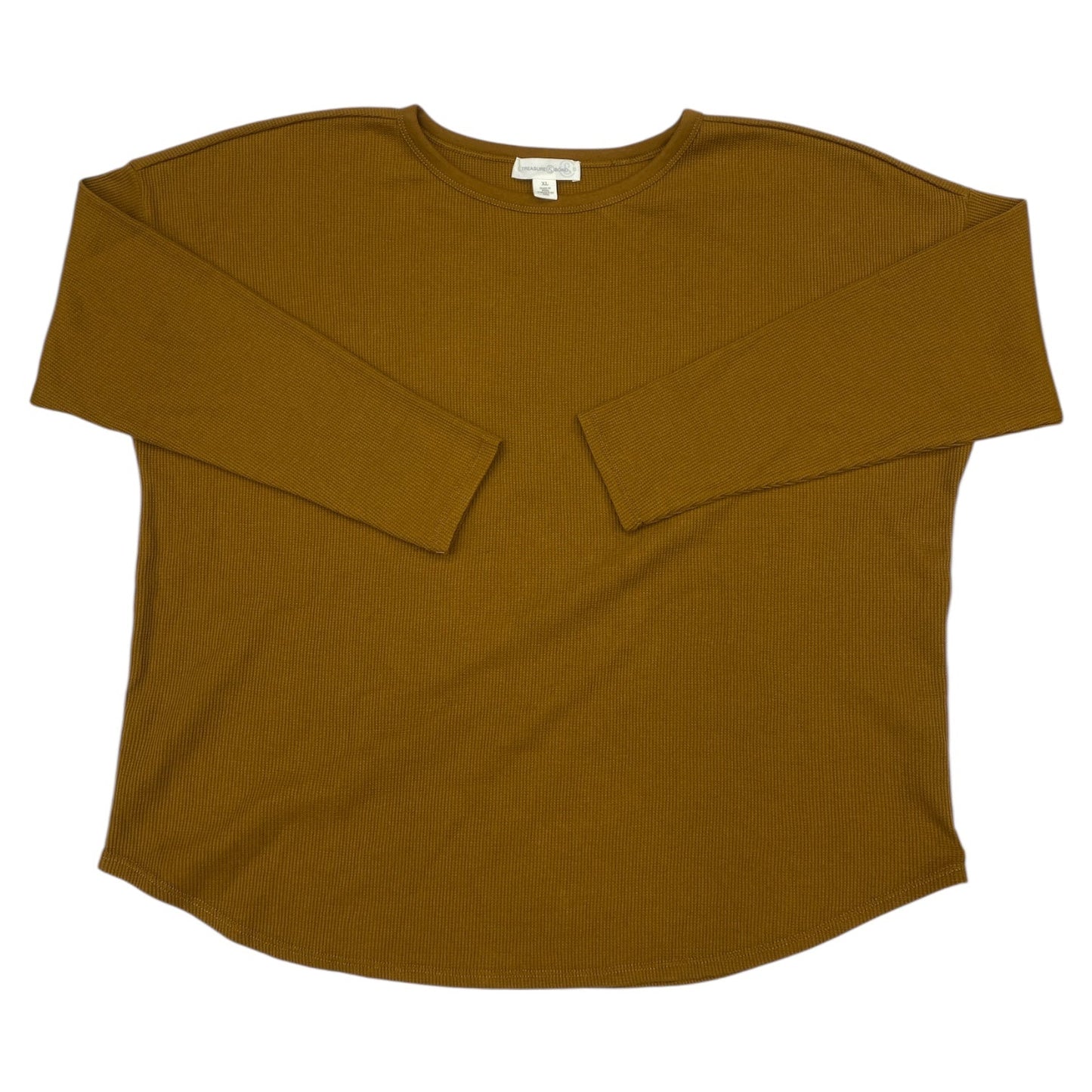 Sweater By Treasure And Bond In Brown, Size:Xl