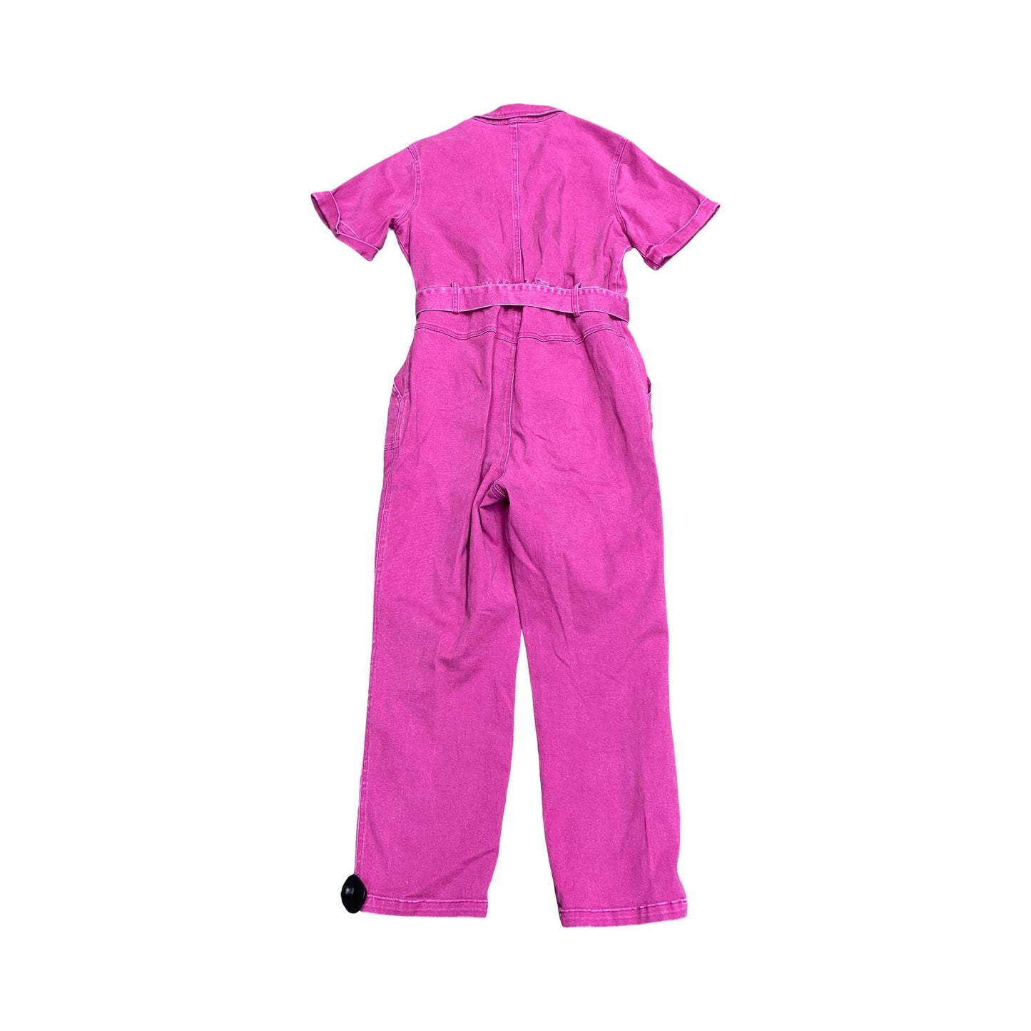 Jumpsuit By Skies Are Blue In Pink Denim, Size:M