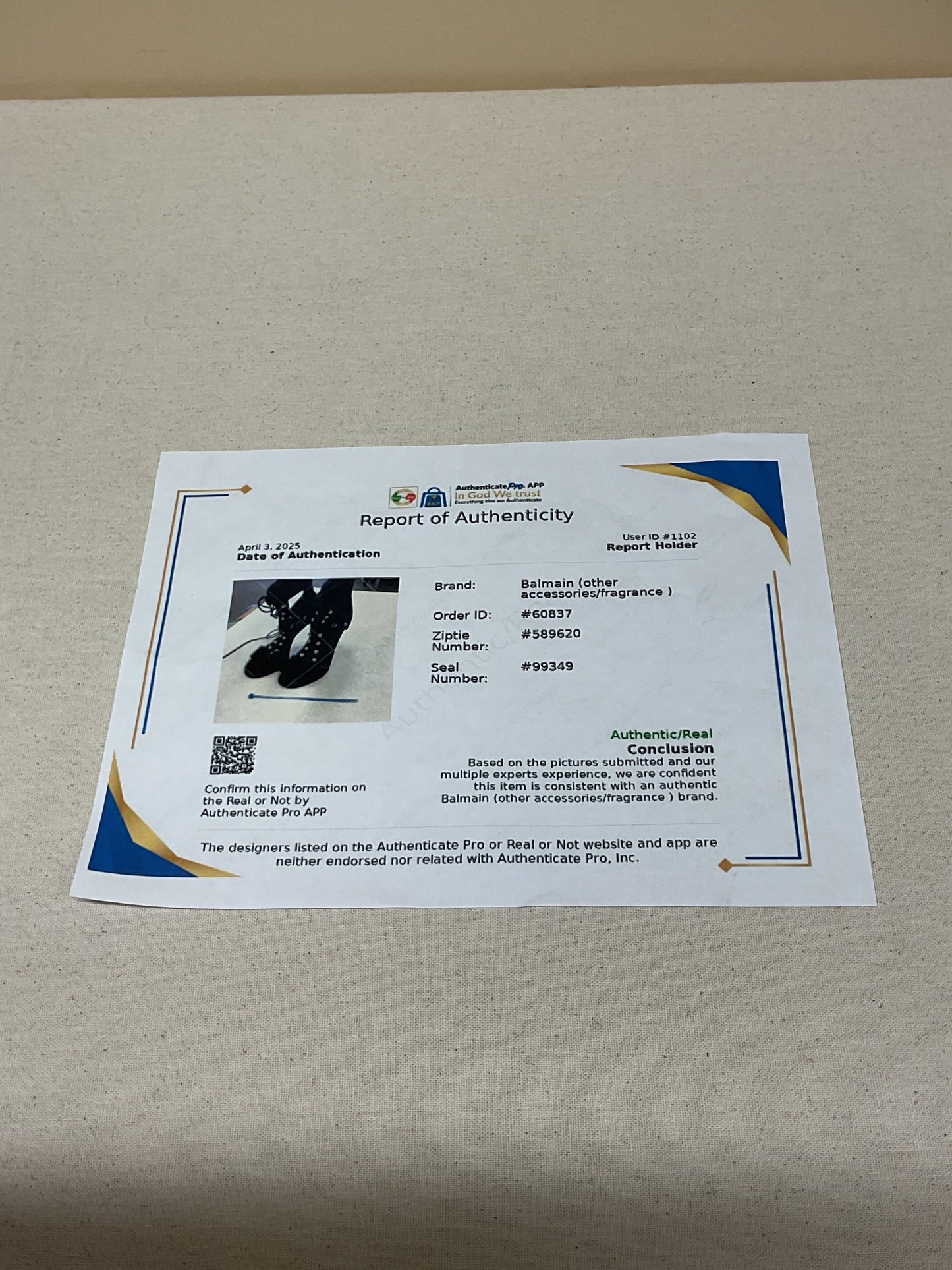 Shoes Luxury Designer By Balmain In Black, Size:8