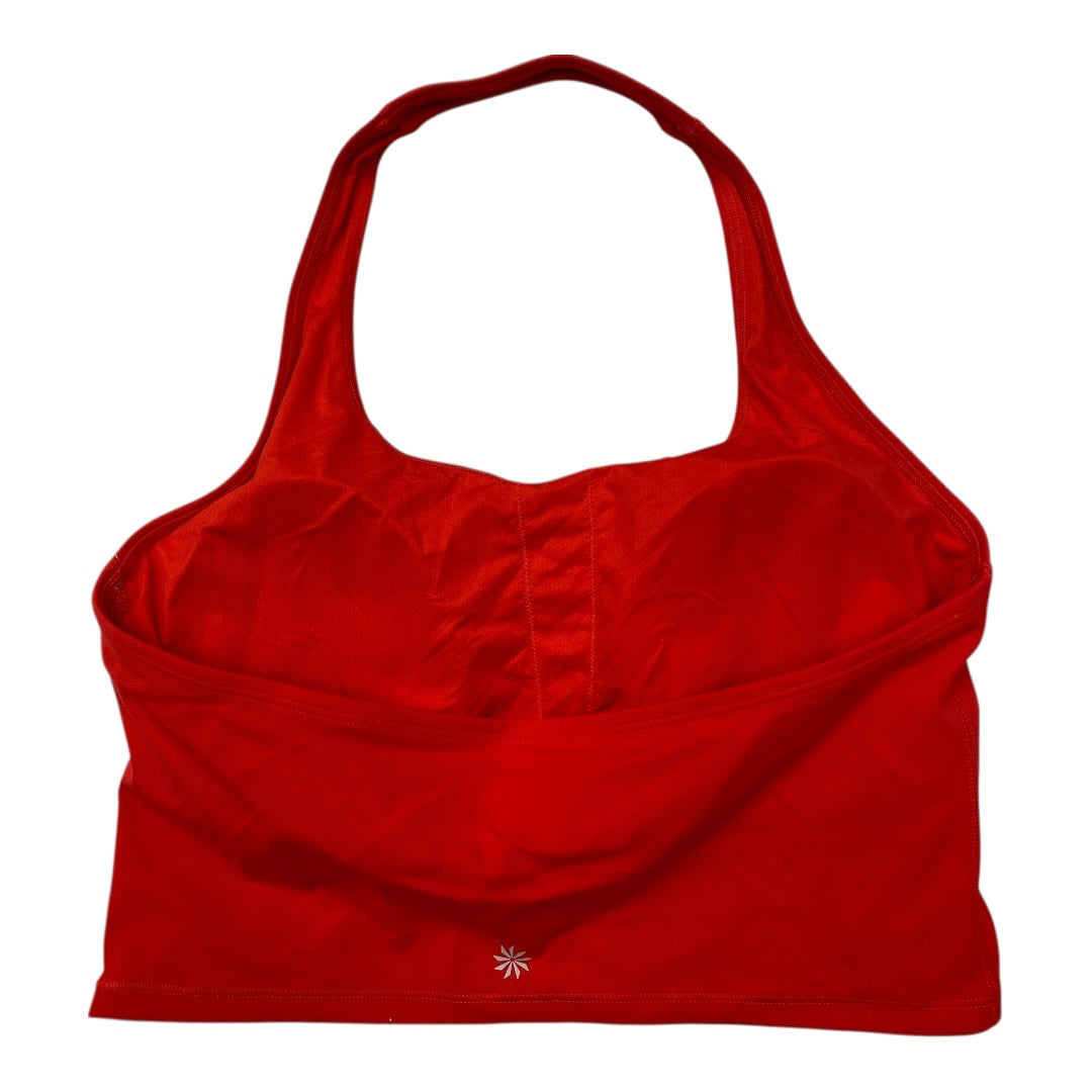 Athletic Tank Top By Athleta In Red, Size:M