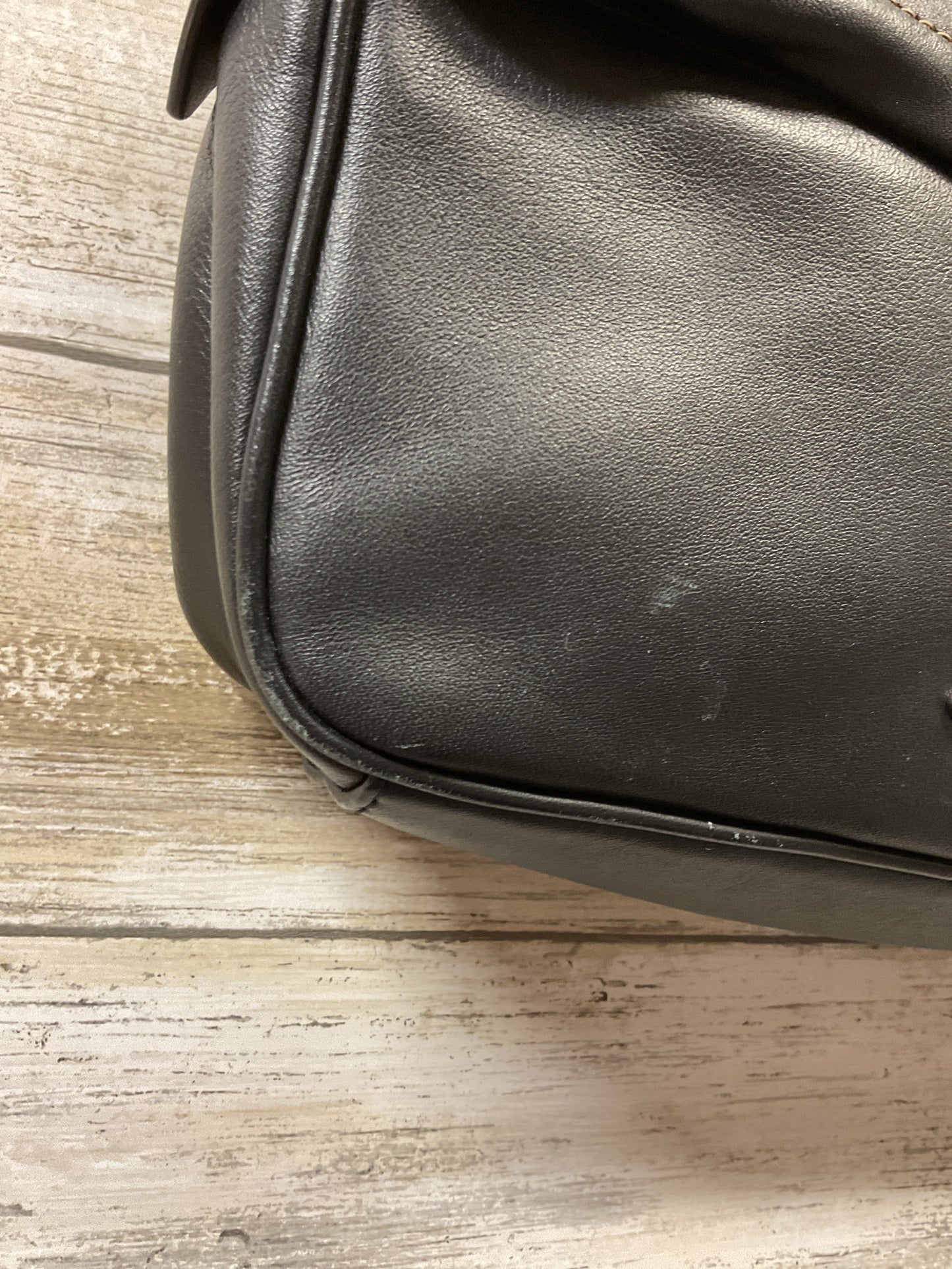 Handbag Designer By Coach In Black, Size:Small