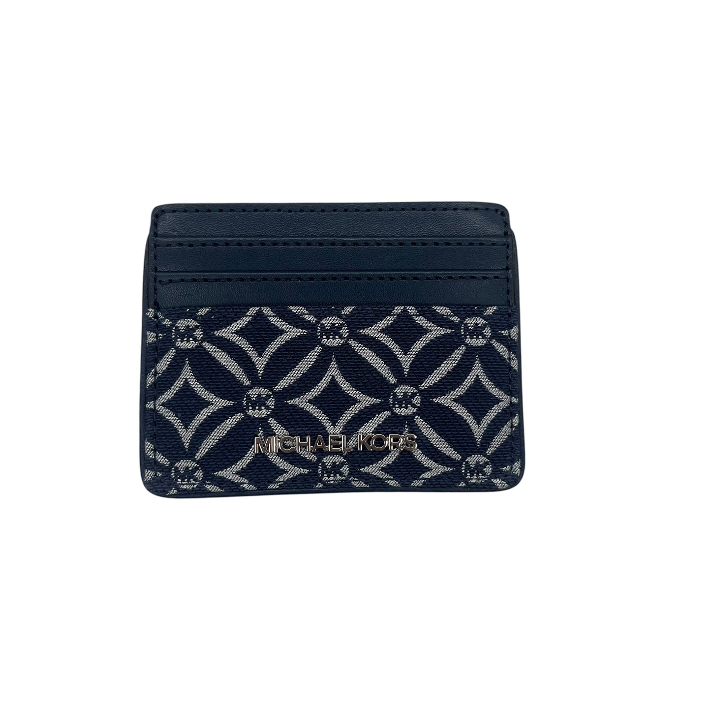 Id/Card Holder Designer By Michael Kors In Blue