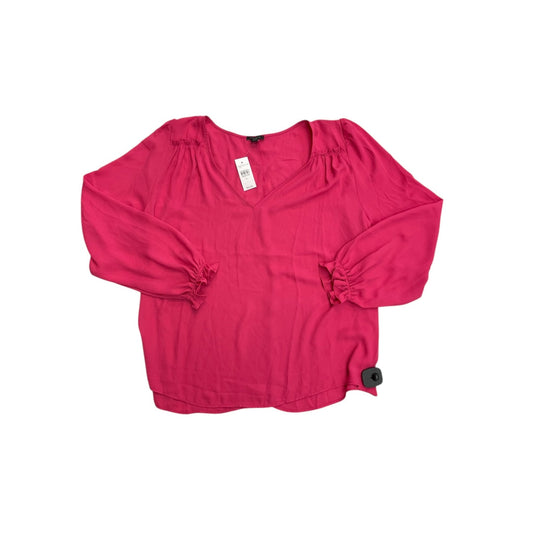 Top Ls By Ann Taylor In Pink, Size:Xl