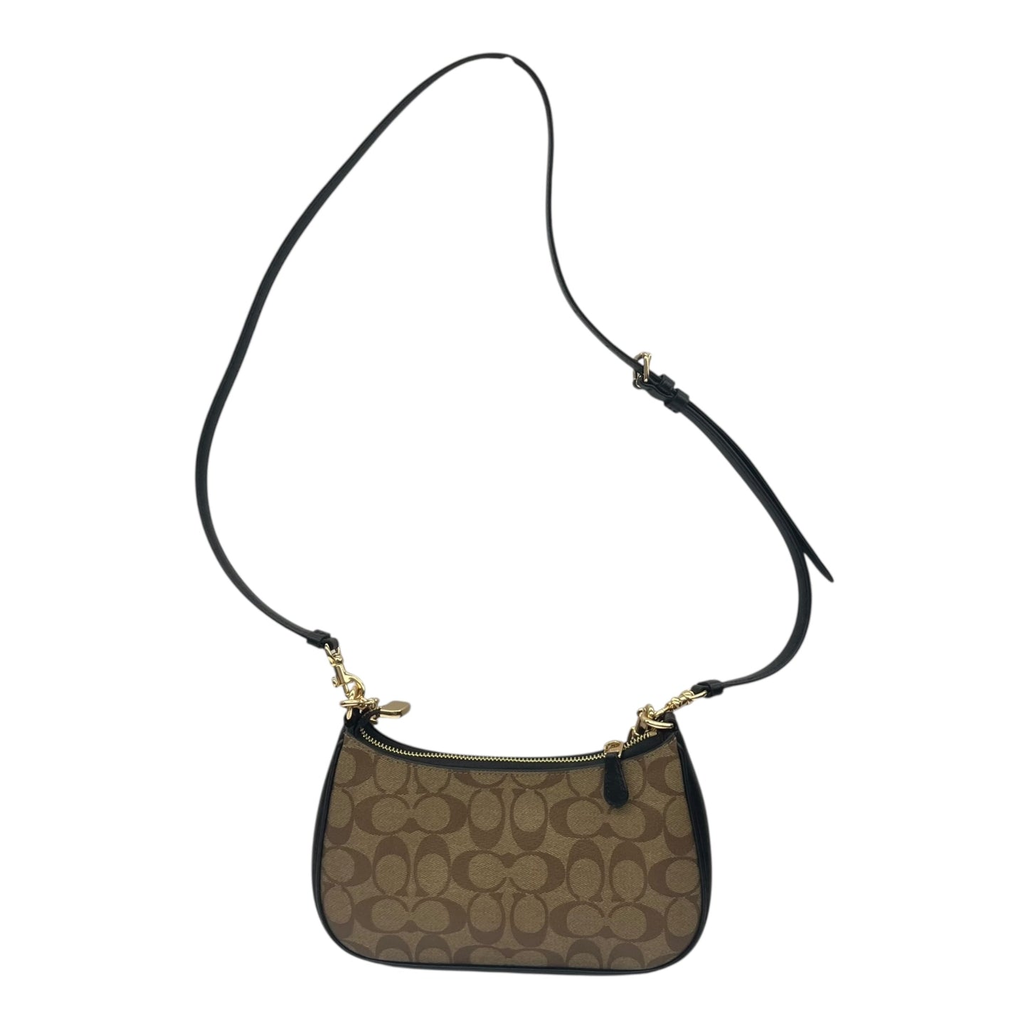 Handbag Designer By Coach In Brown, Size:Small