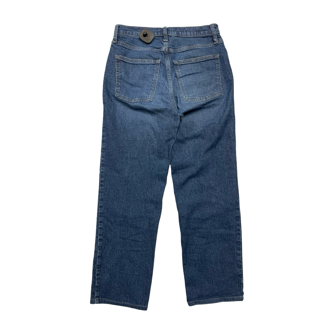 Jeans Straight By Universal Thread In Blue Denim, Size:6