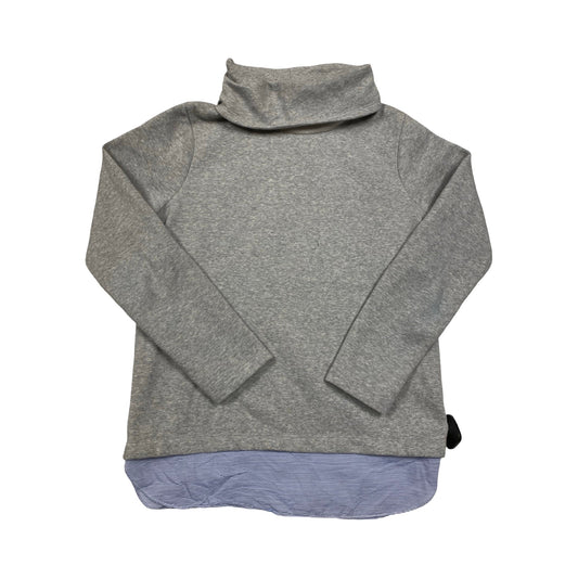 Sweatshirt Collar By J. Crew In Grey, Size:M