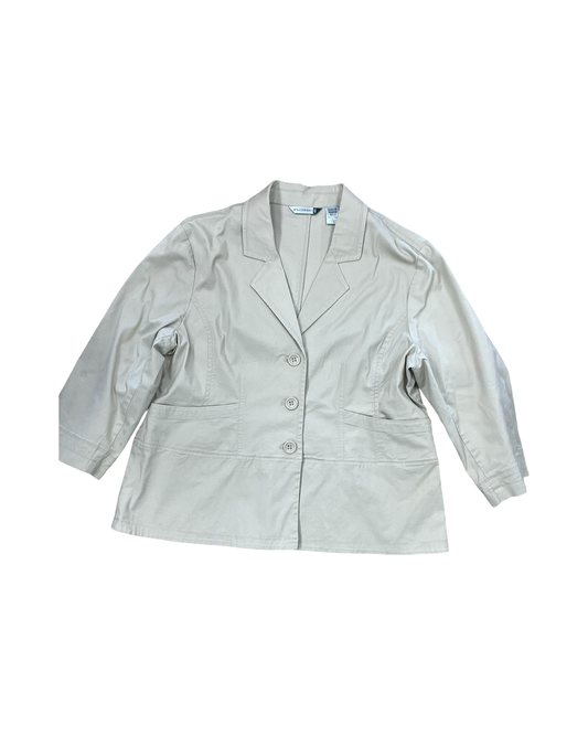 Blazer By Willow Bay In Tan, Size:Xl