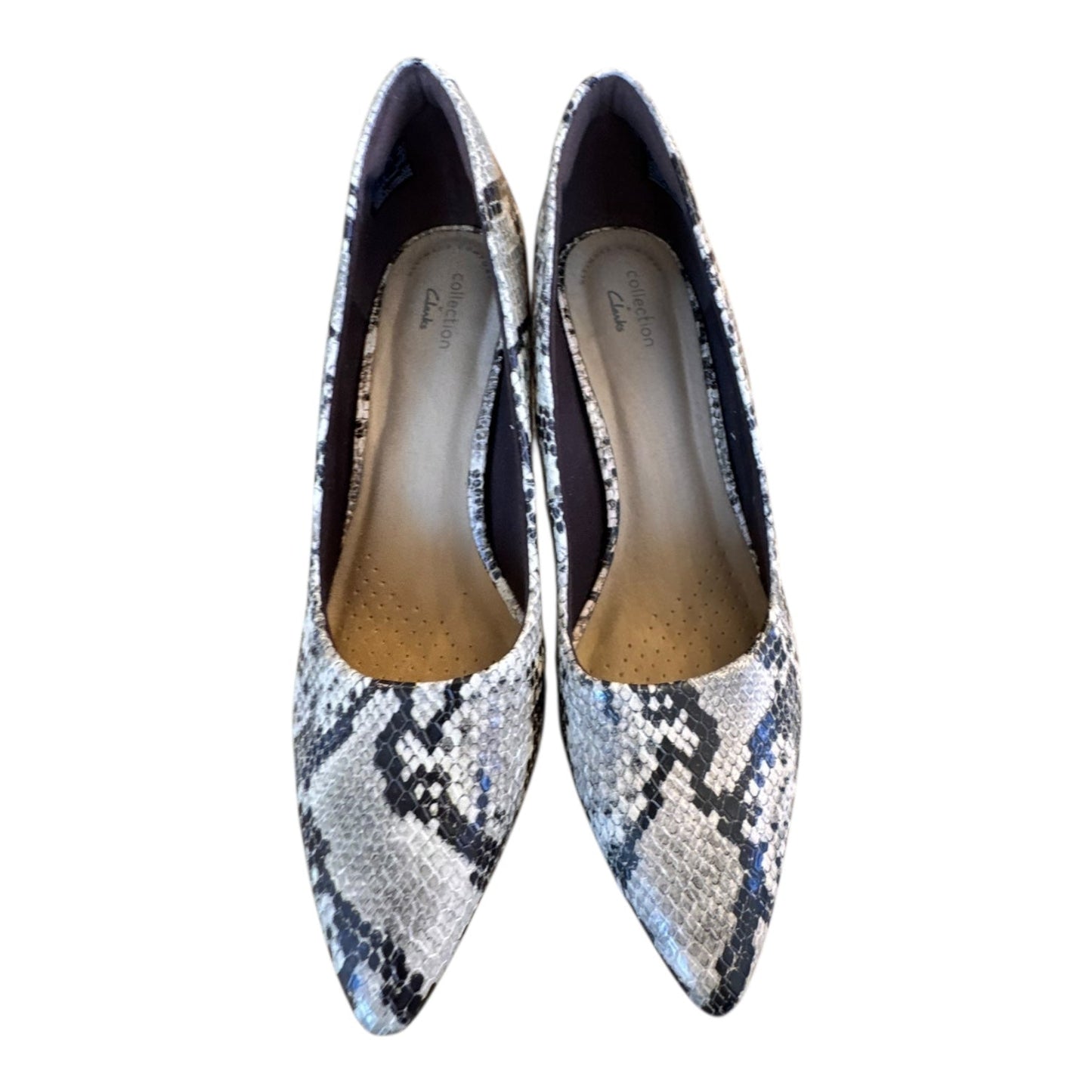 Shoes Heels Block By Clarks In Animal Print, Size:10