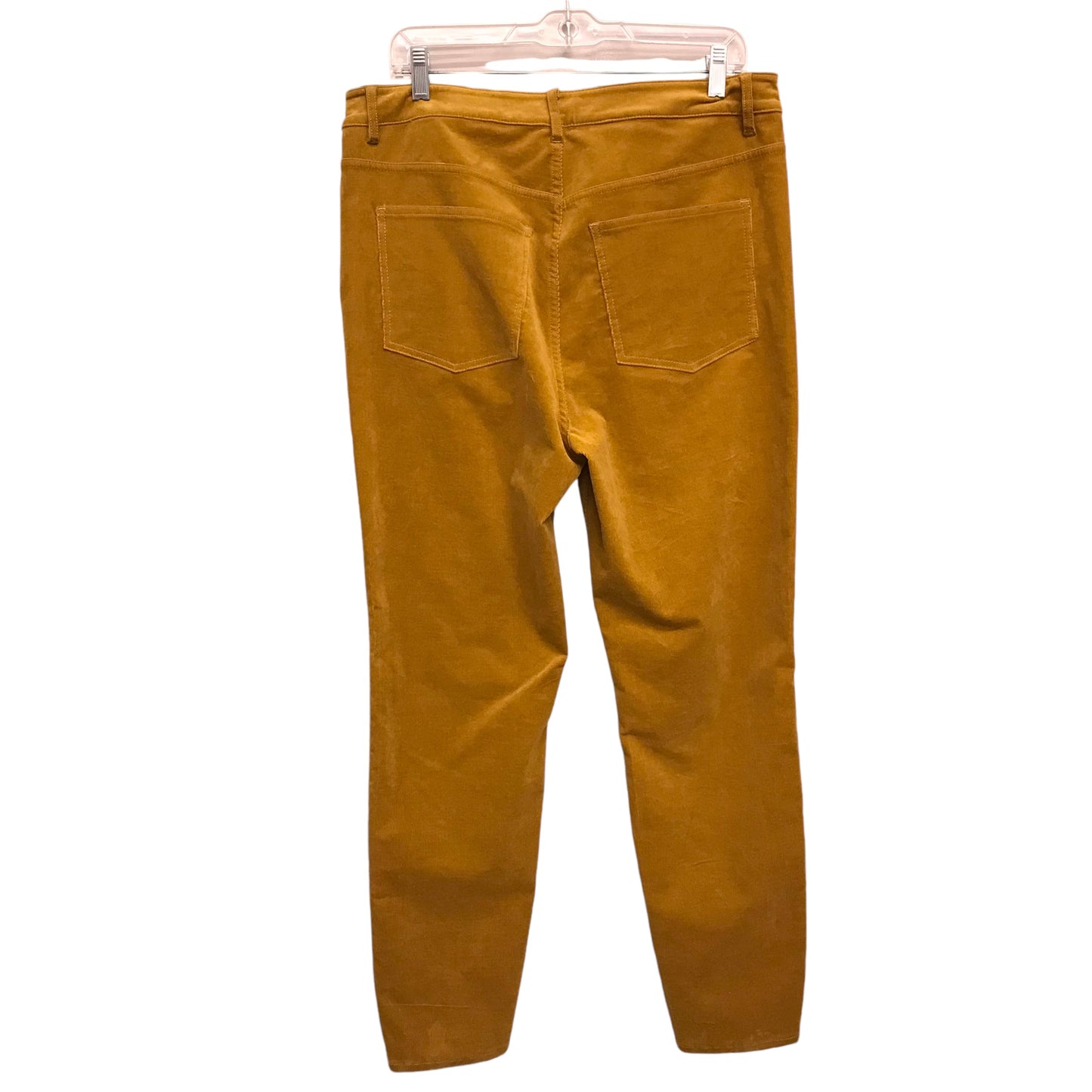 Pants Corduroy By Soft Surroundings In Gold, Size:14