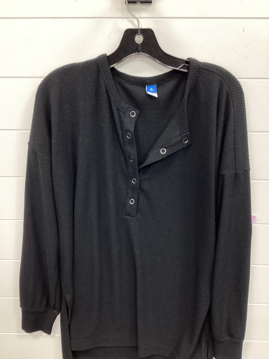 Top Ls By Old Navy In Black, Size:M