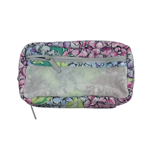 Makeup Bag By Vera Bradley In Floral Print, Size:Medium