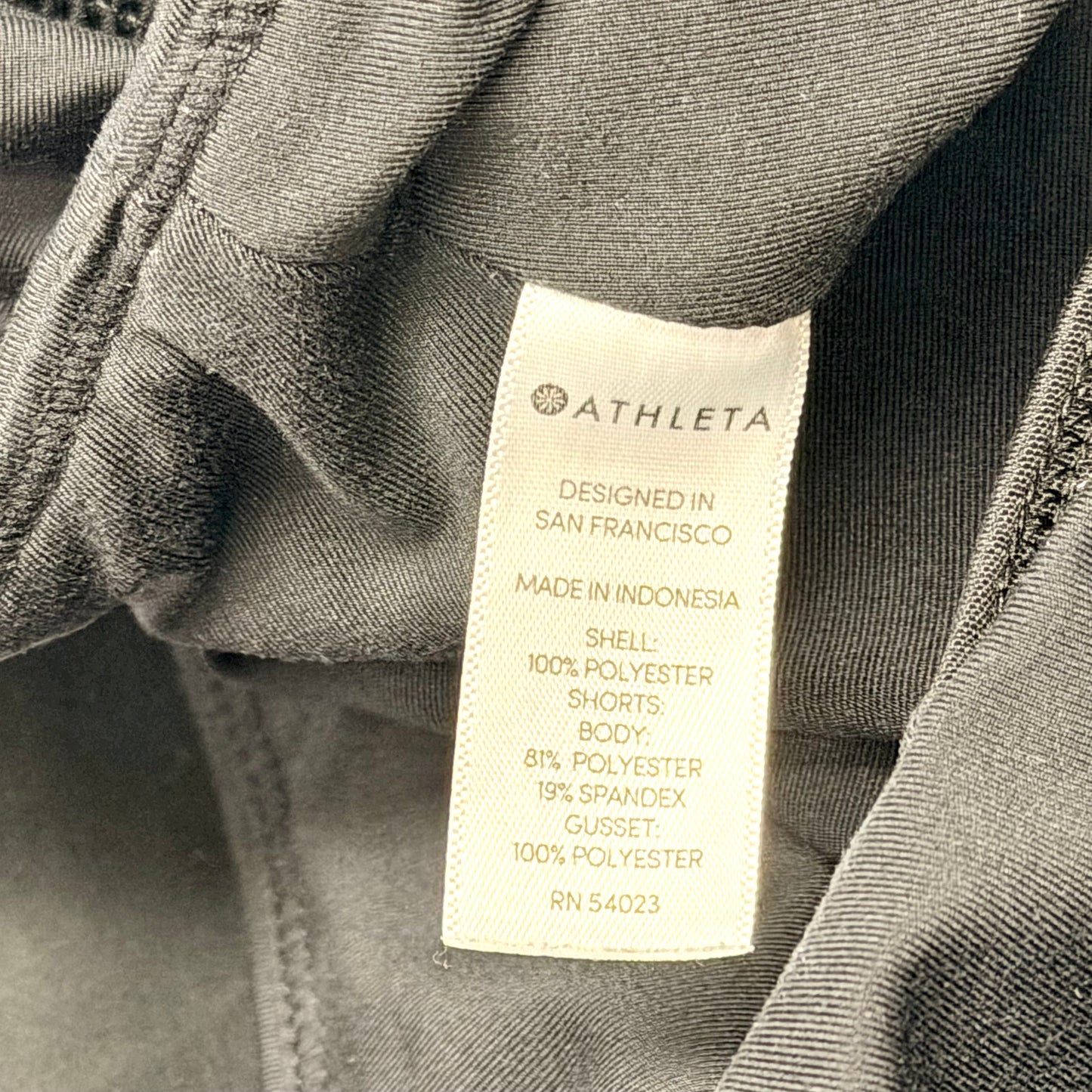 Athletic Skort By Athleta In Black, Size: L
