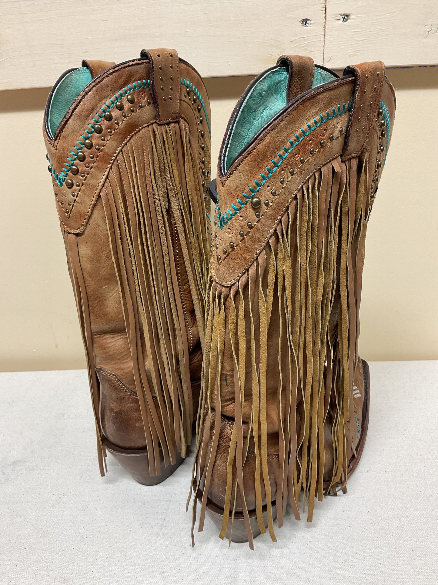 Boots Western By Corral In Brown, Size:8.5