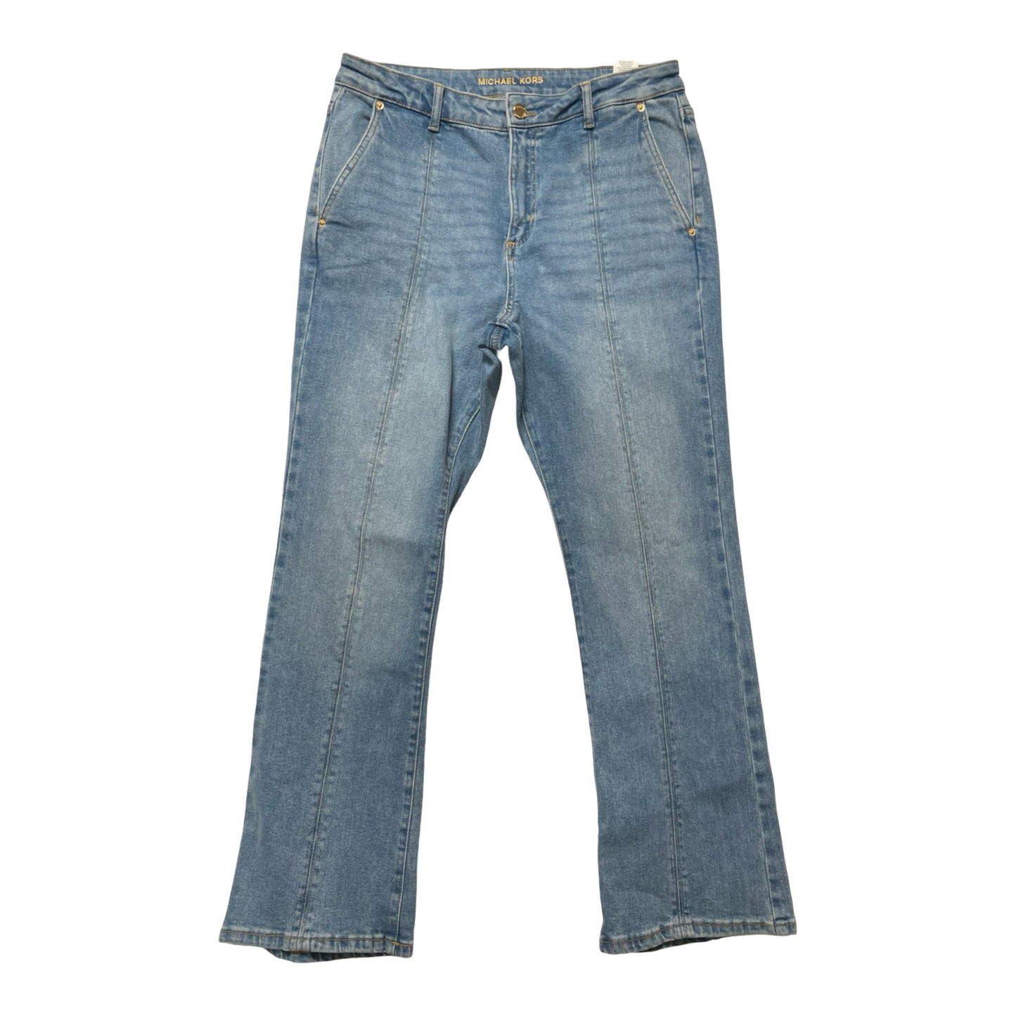 Jeans Designer By Michael Kors In Blue Denim, Size:12