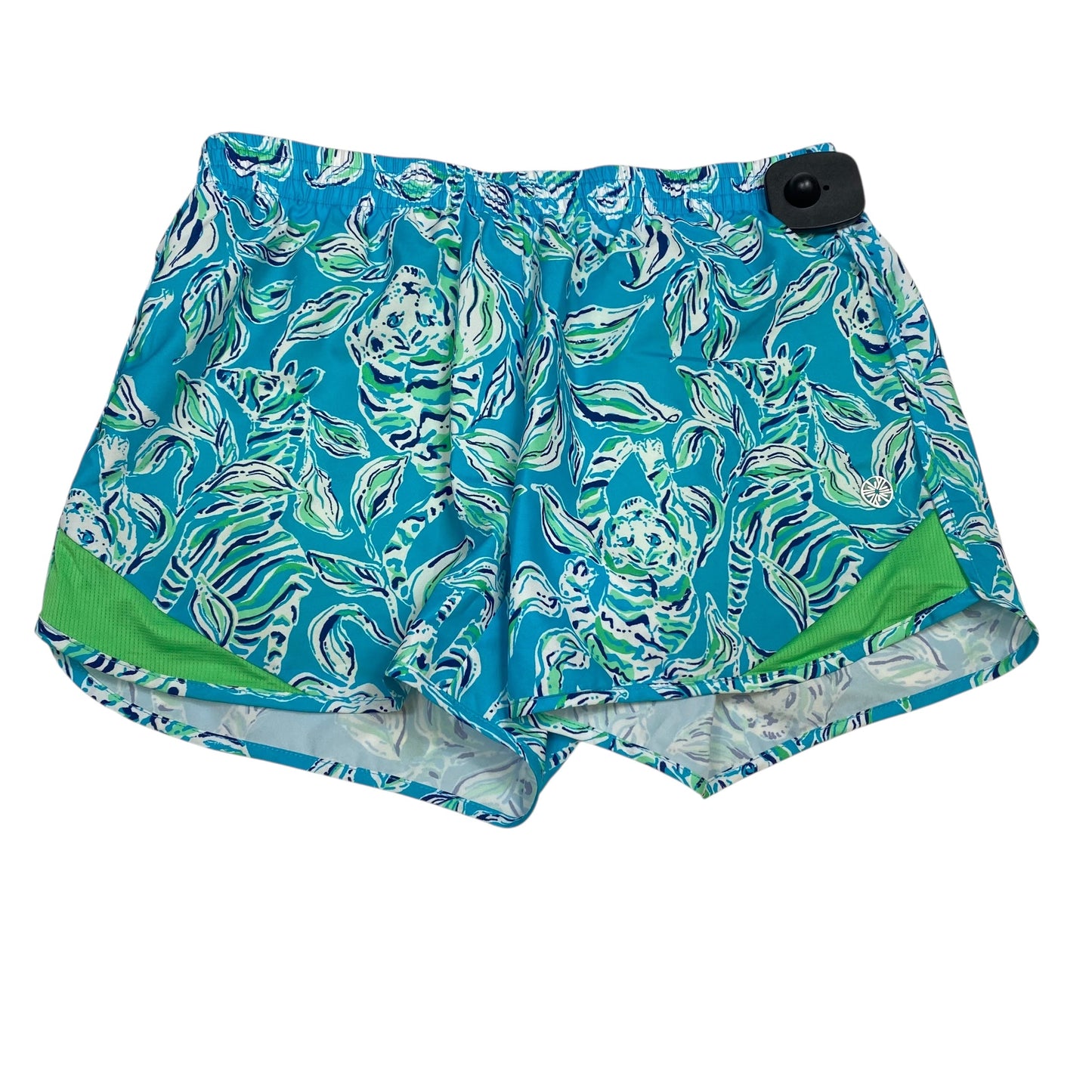 Athletic Shorts Designer By Lilly Pulitzer In Blue & Green, Size:Xxs