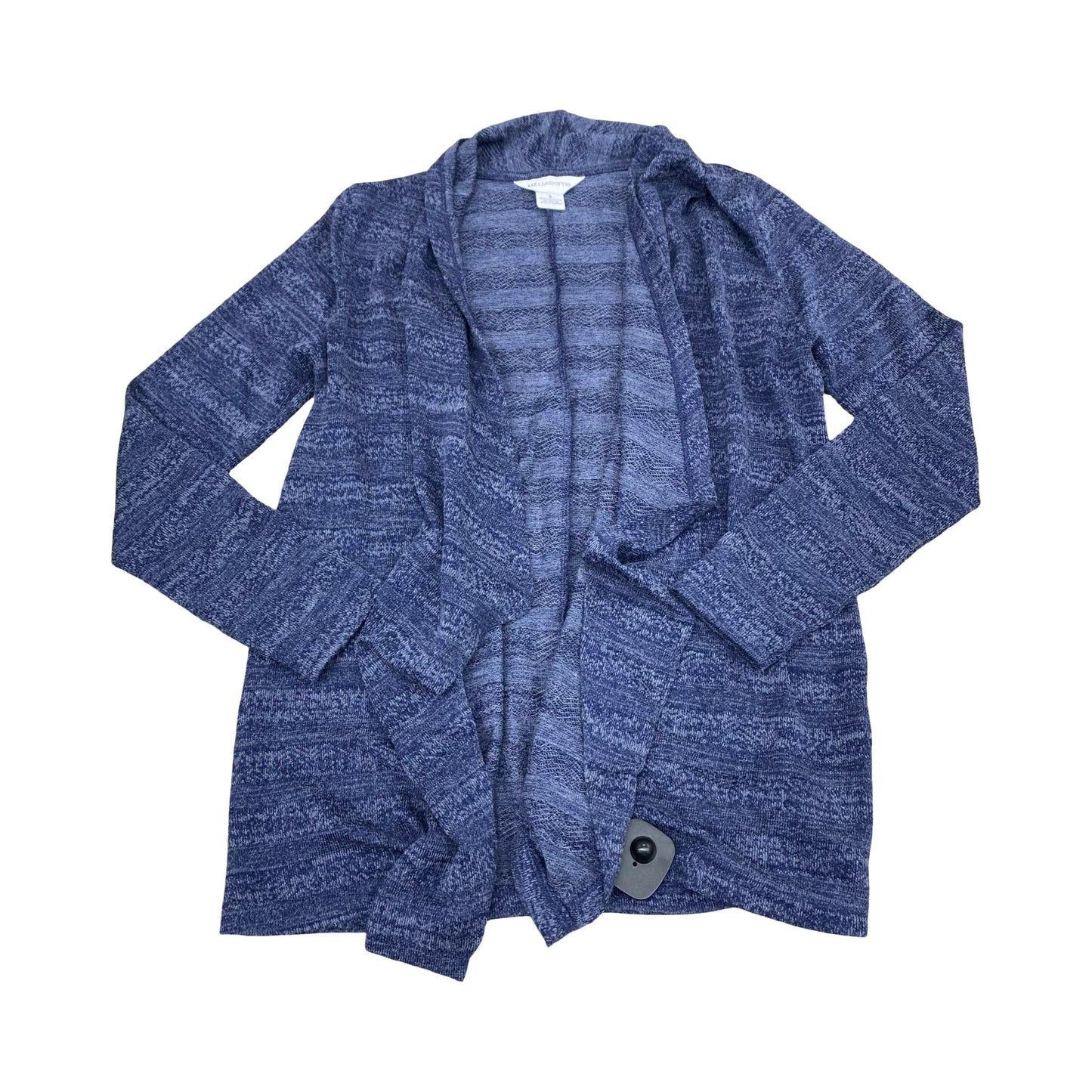 Cardigan By Liz Claiborne In Blue, Size:S