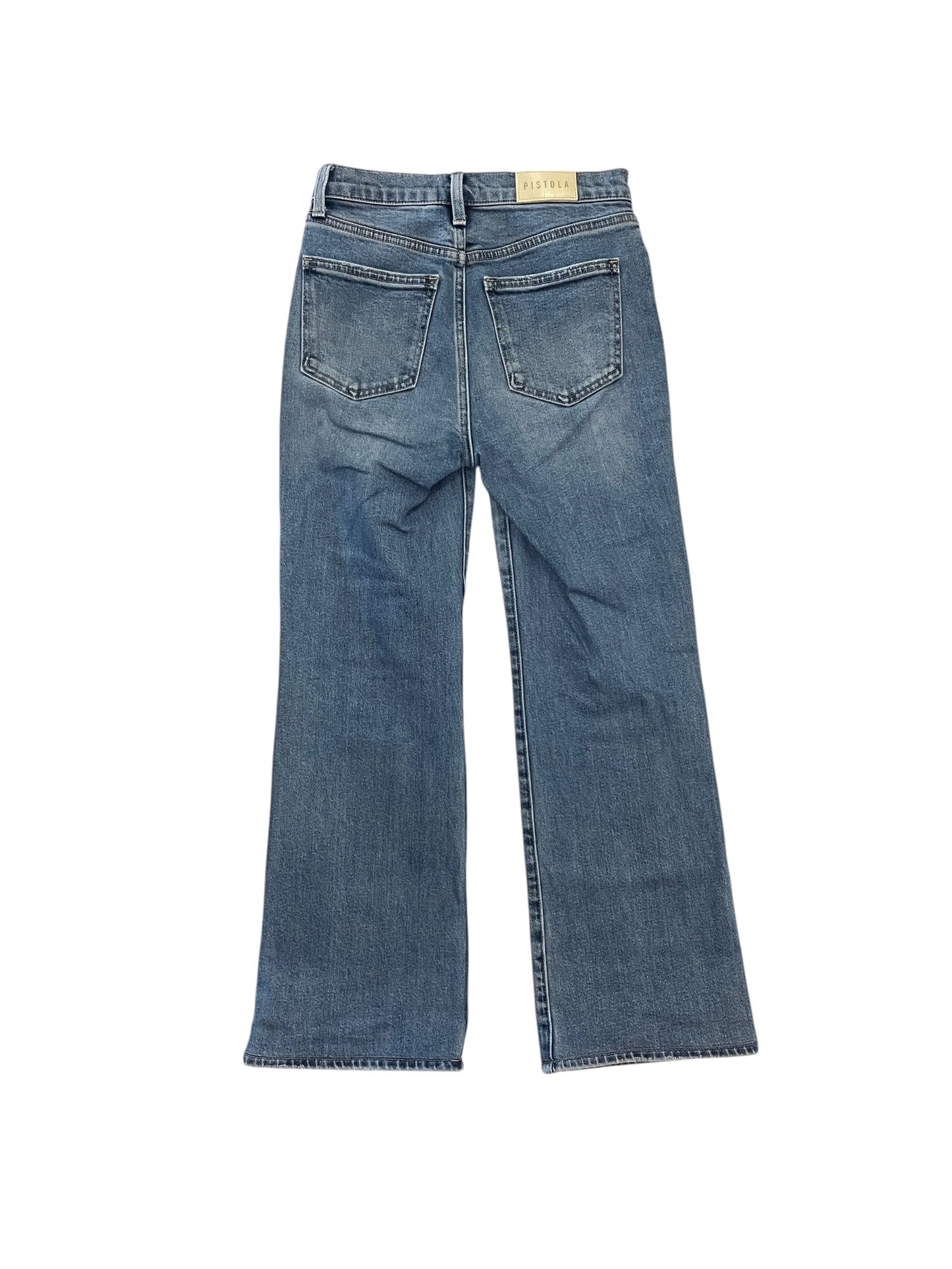 Jeans Boot Cut By Pistola In Blue Denim, Size:00