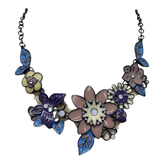 Necklace Statement  In Multi