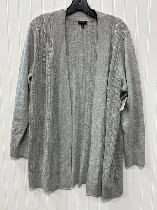 Cardigan By Talbots In Grey, Size:1X